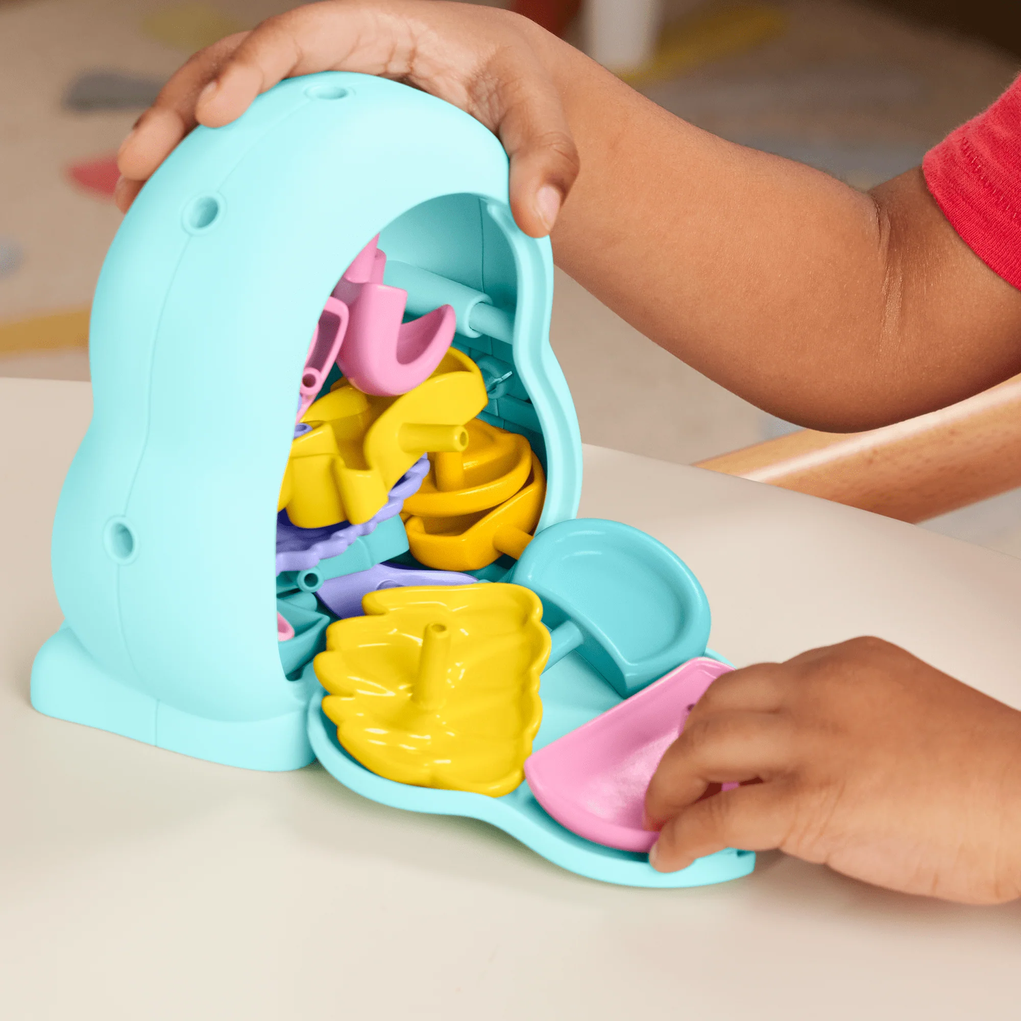 Okul Öncesi Çağdaki Çocuklar Için 18 Parçalı Fisher-Price Fisher-Price Karıştır Ve Eşleştir Hayvan DOStları Blokları - Image 4