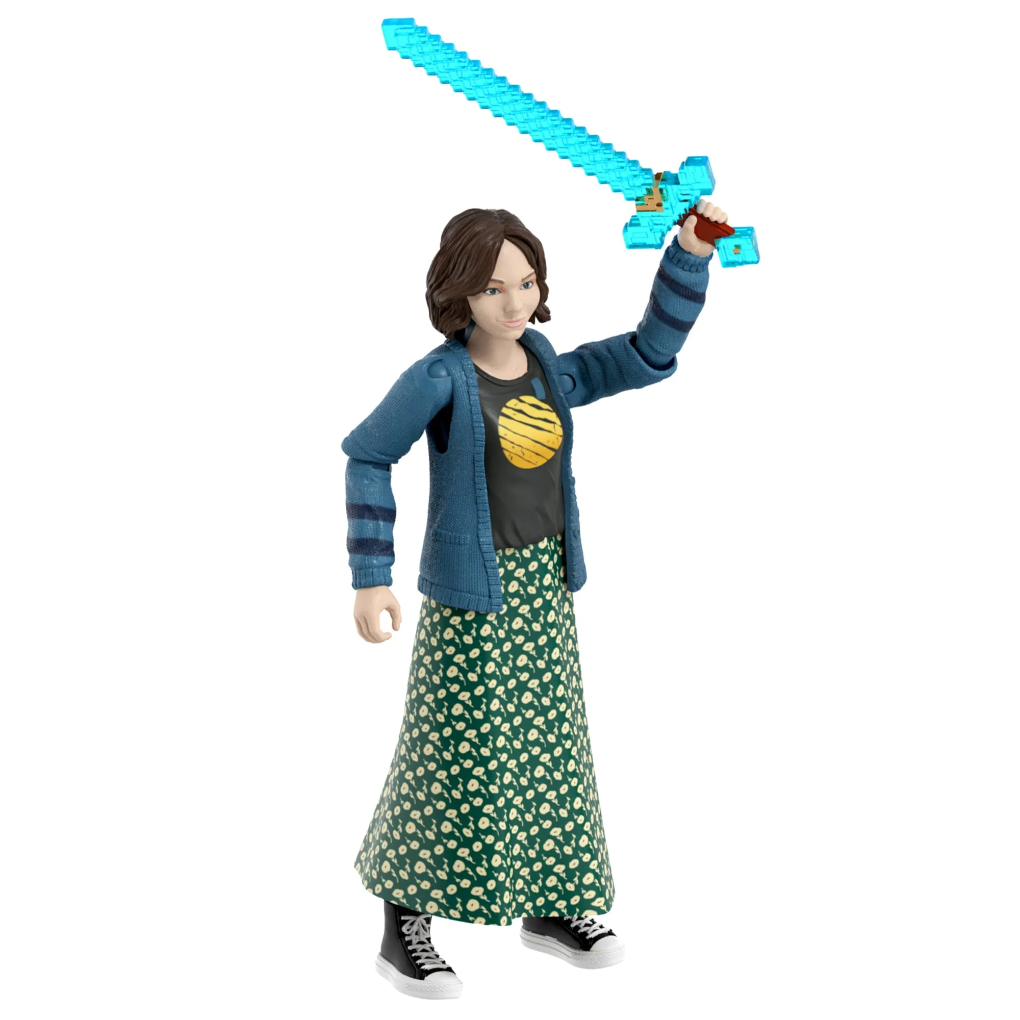 Pack Encuentros En La Superficie De Minecraft Con Cuatro Figuras De Acción Y Tres Accesorios Inspirados En La Película - Image 4
