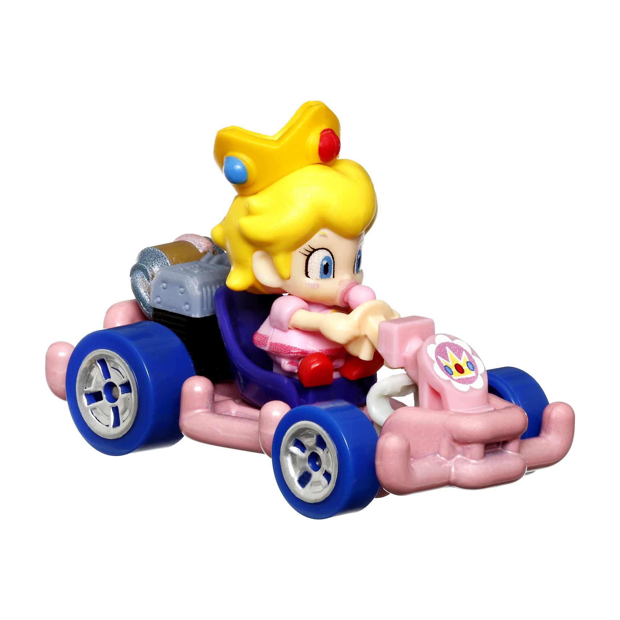 Personaggi Di Mario Kart E Kart Hot Wheels In Metallo Pressofuso In Scala 1:64 - Image 4