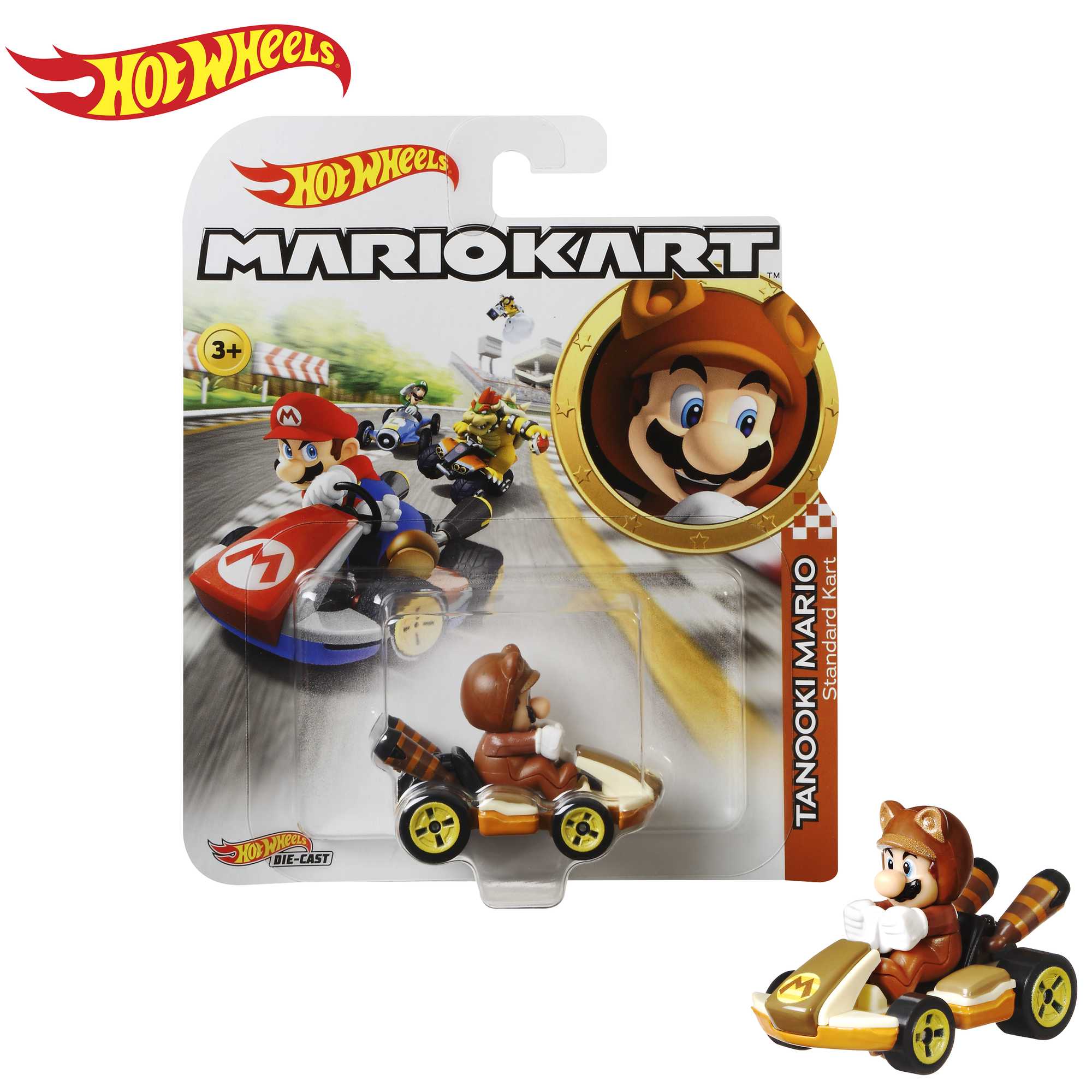 Personaggi Di Mario Kart E Kart Hot Wheels In Metallo Pressofuso In Scala 1:64 - Image 8