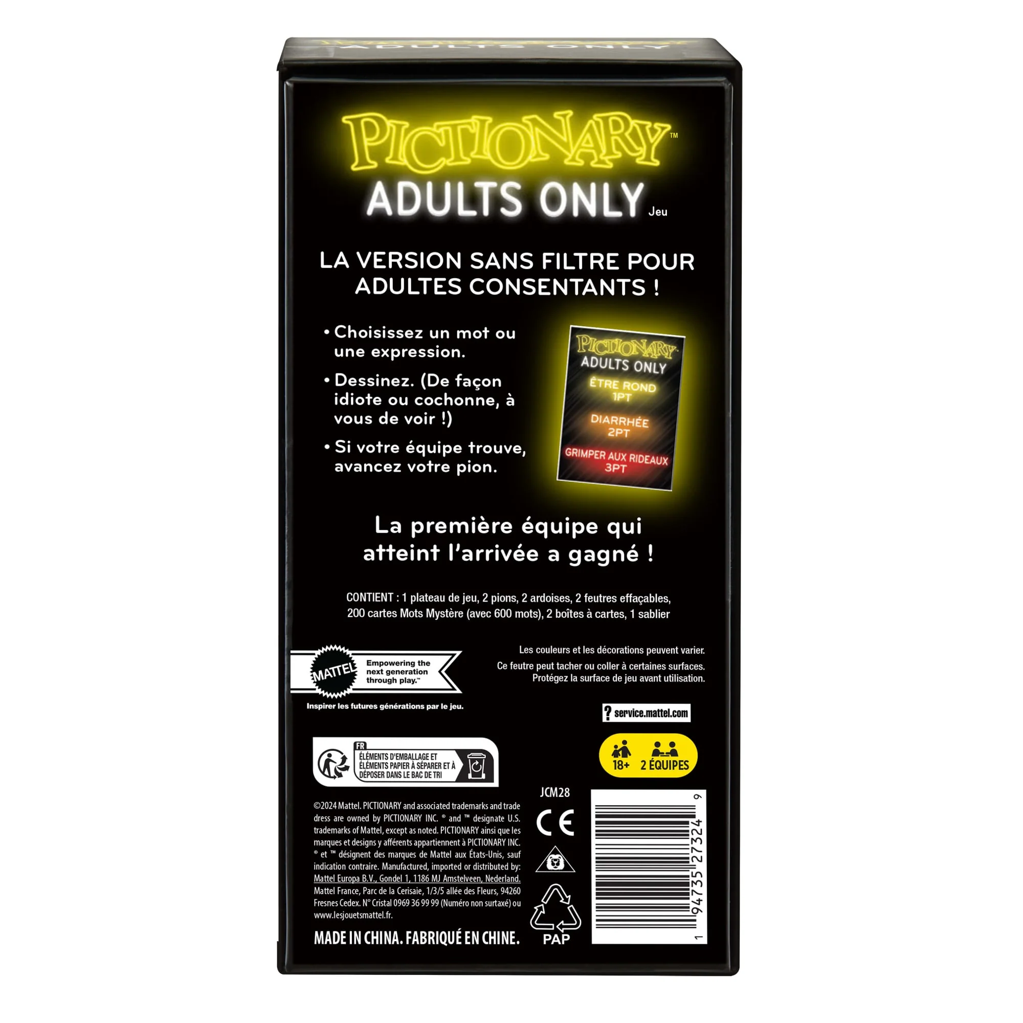 Pictionary 18+-Jeu De Société Pour Adultes, Jeu De Dessins - Image 2