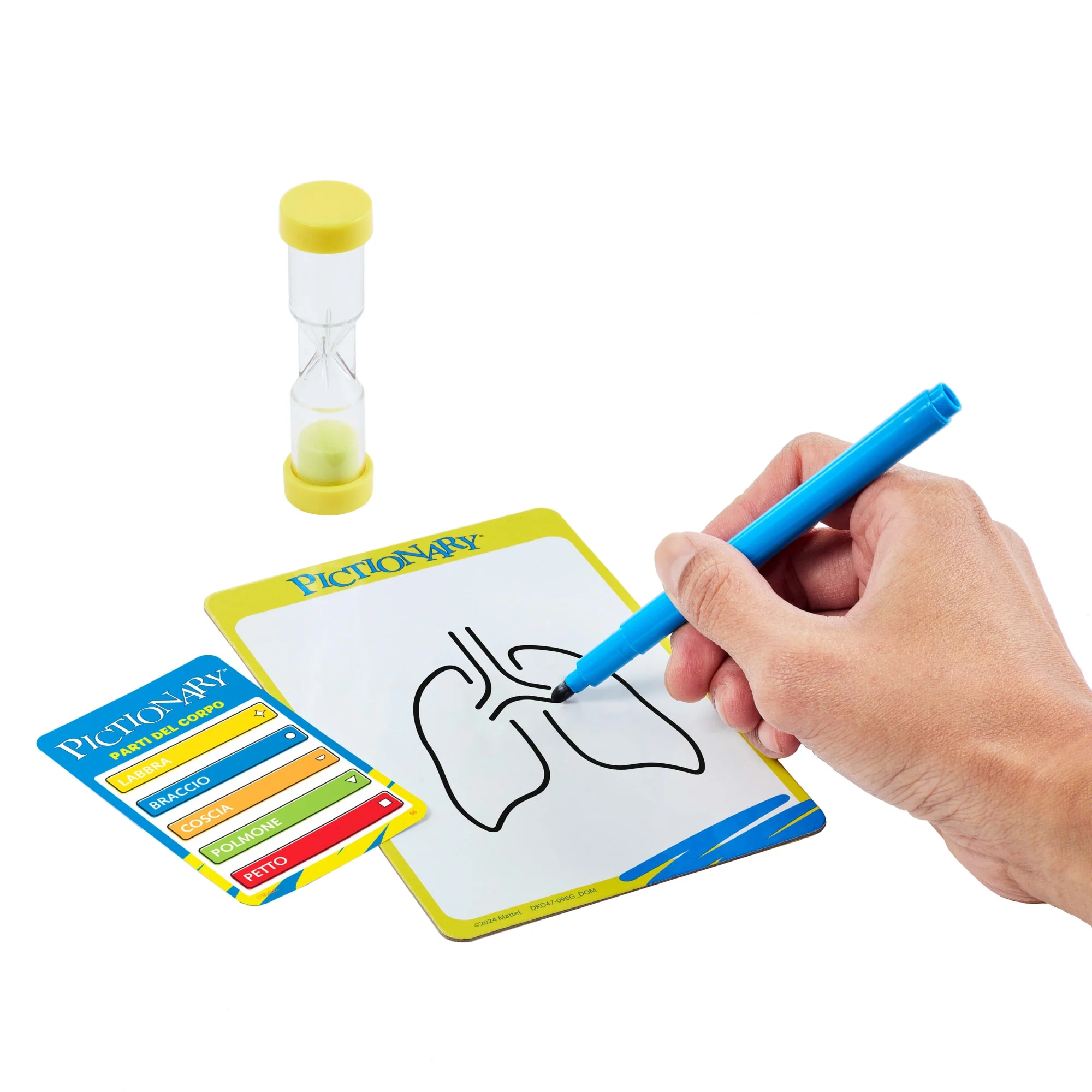 Pictionary, Gioco Da Tavolo Per Bambini, Adulti E Serate Giochi in Famiglia Con Lavagnette E Pennarelli Cancellabili - Image 2