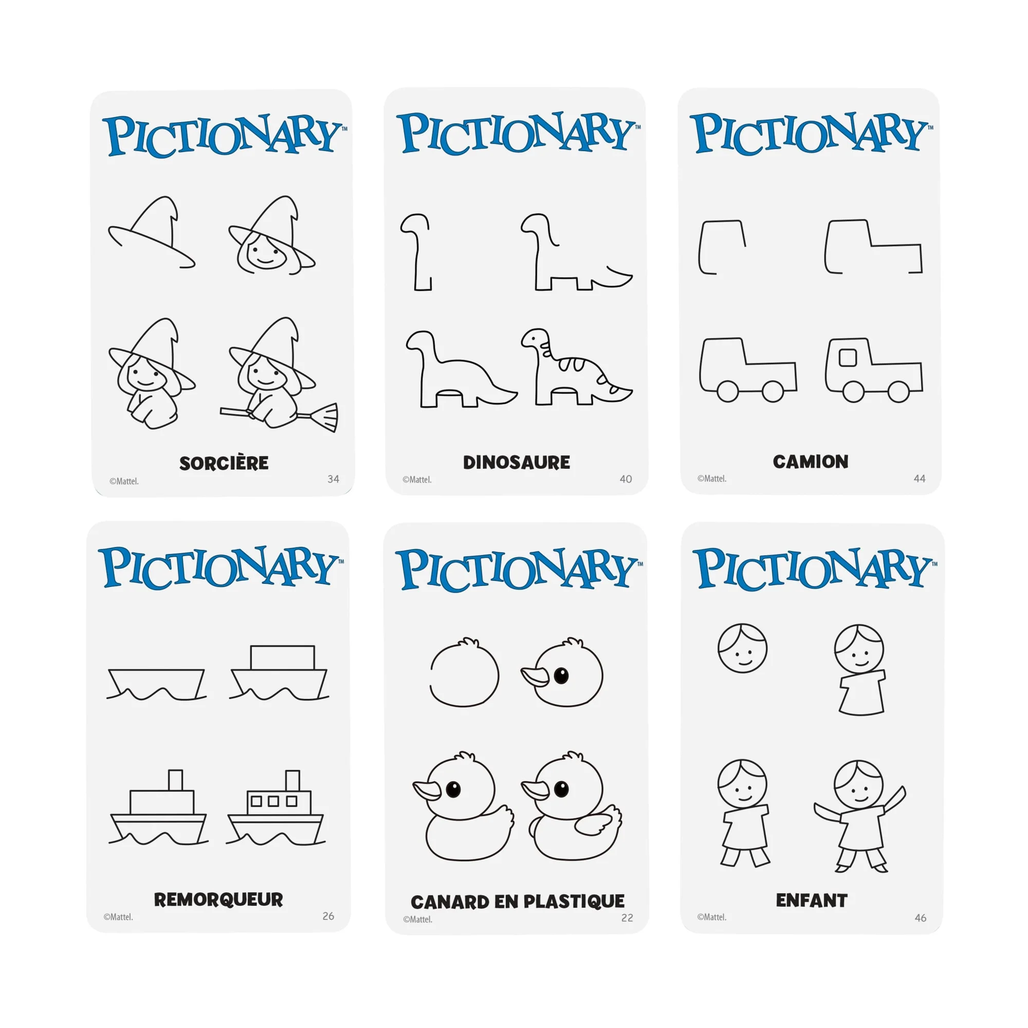 Pictionary-Jeu De Société Familial Pour Enfants Et Adultes - Image 4