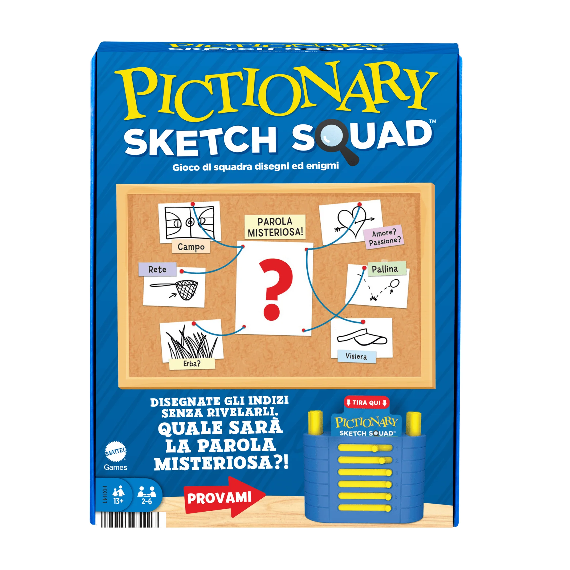 Pictionary Sketch Squad, Gioco Di Squadra Cooperativo Per Adulti, Adolescenti E Serate Di Gioco Con Porta Indizi - Image 6