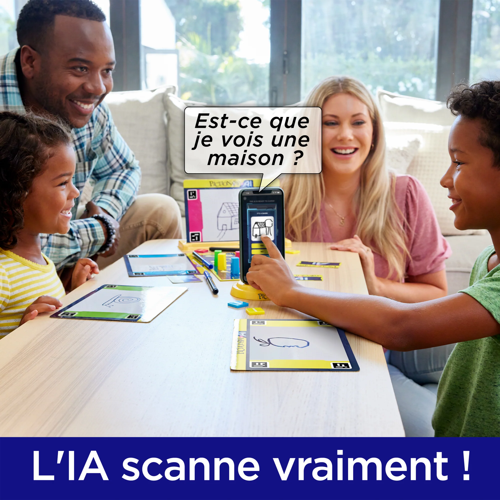 Mattel Games - Pictionary Vs IA - Jeu De Société Familles Intéractif - 8 Ans Et + - Image 2