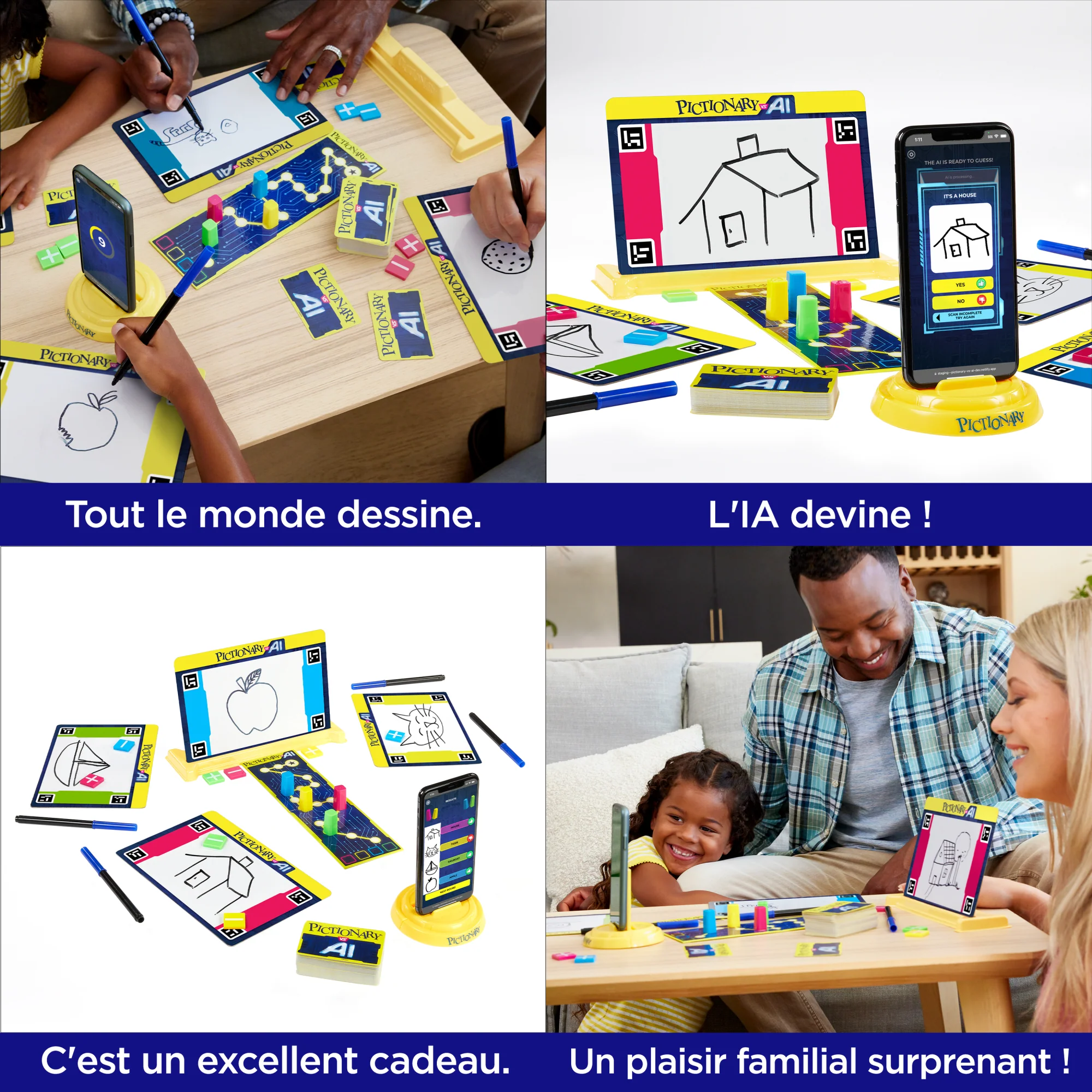 Mattel Games - Pictionary Vs IA - Jeu De Société Familles Intéractif - 8 Ans Et + - Image 3