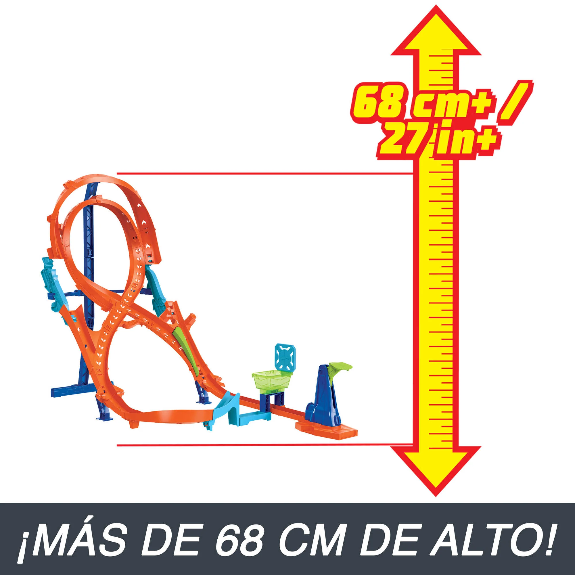 Hot Wheels Action Salto vertical en 8 - Image 3