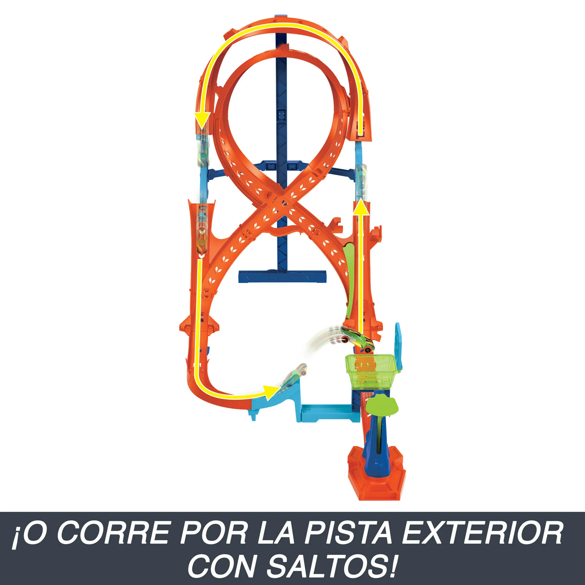 Hot Wheels Action Salto vertical en 8 - Image 5