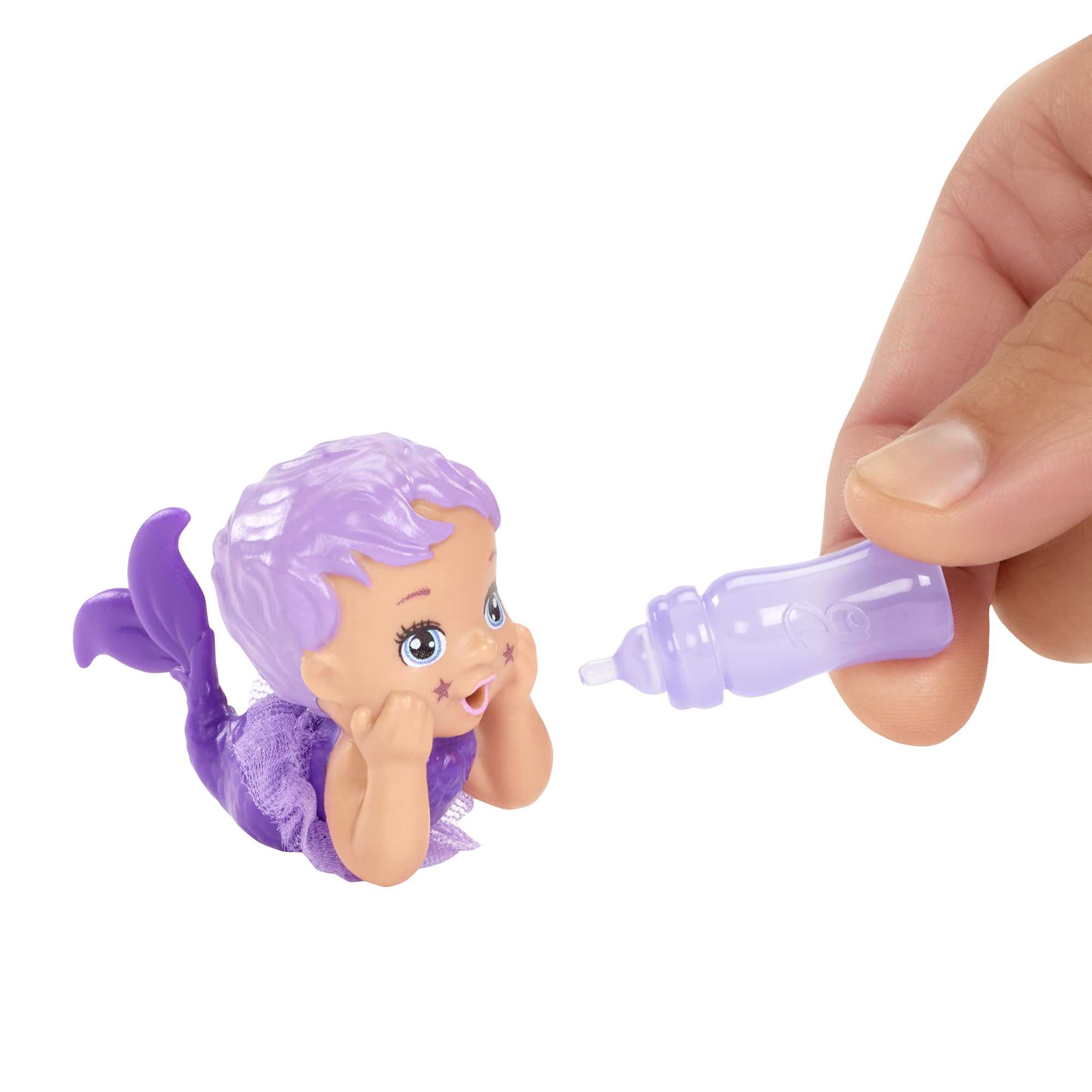 Кукла Barbie Радужная Русалка Малышка с питомцем в непрозрачной упаковке - Image 5