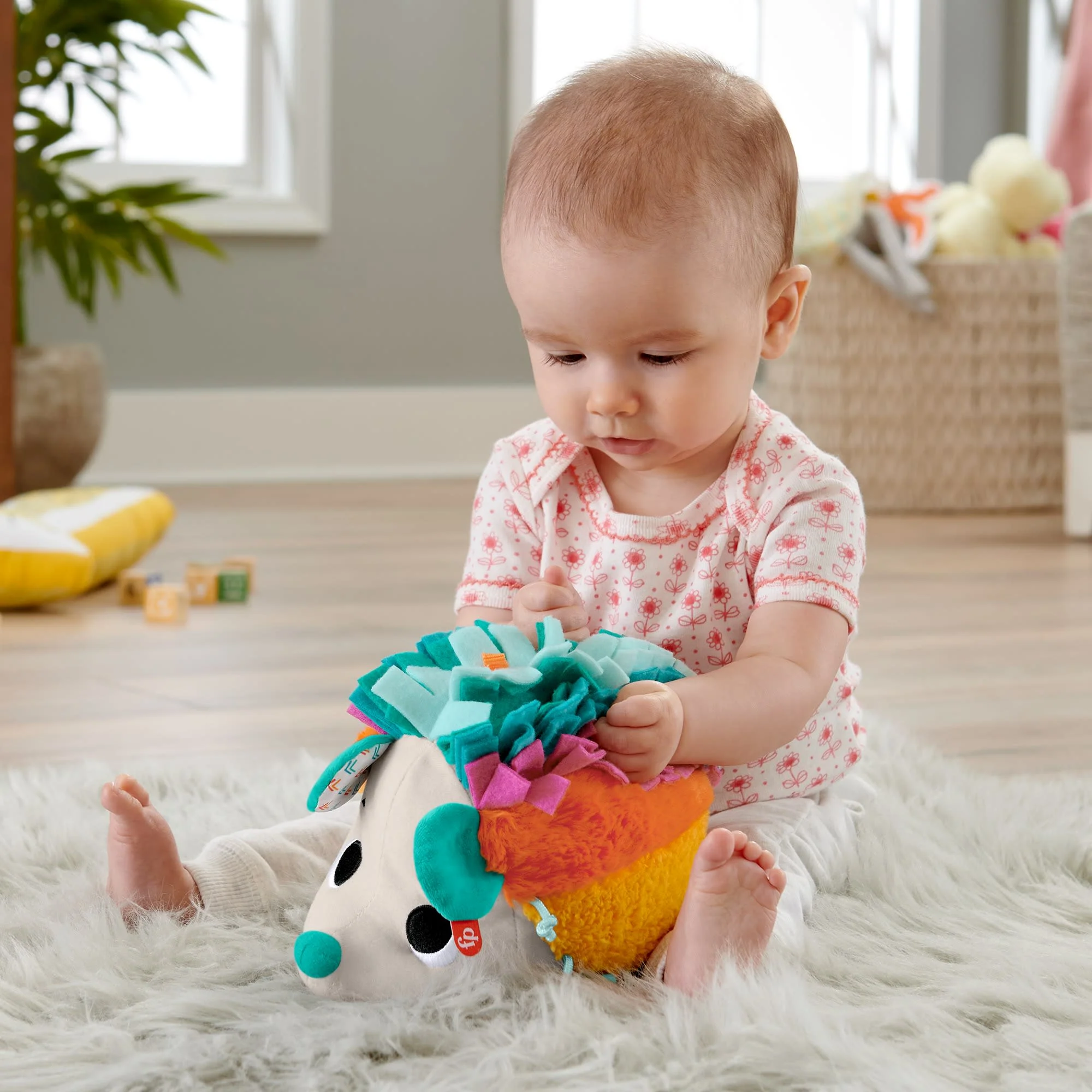 Игрушка Fisher-Price Ежик плюшевый тактильный - Image 2