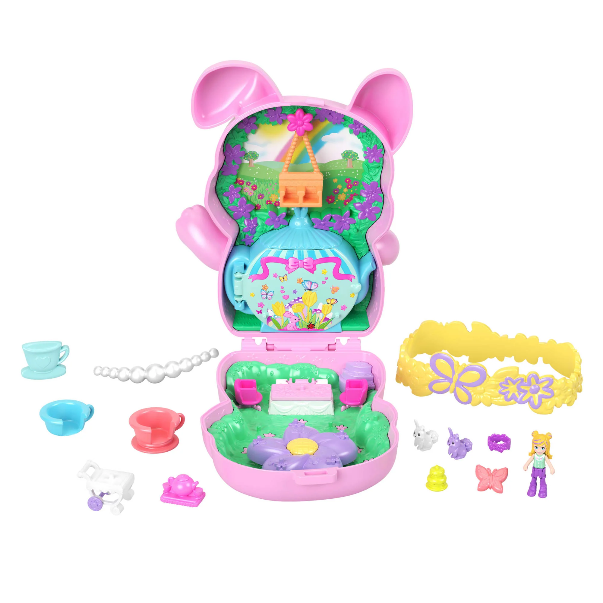 Polly Pocket-Coffrets Univers-Animal, Figurine Et Accessoires - Image 5