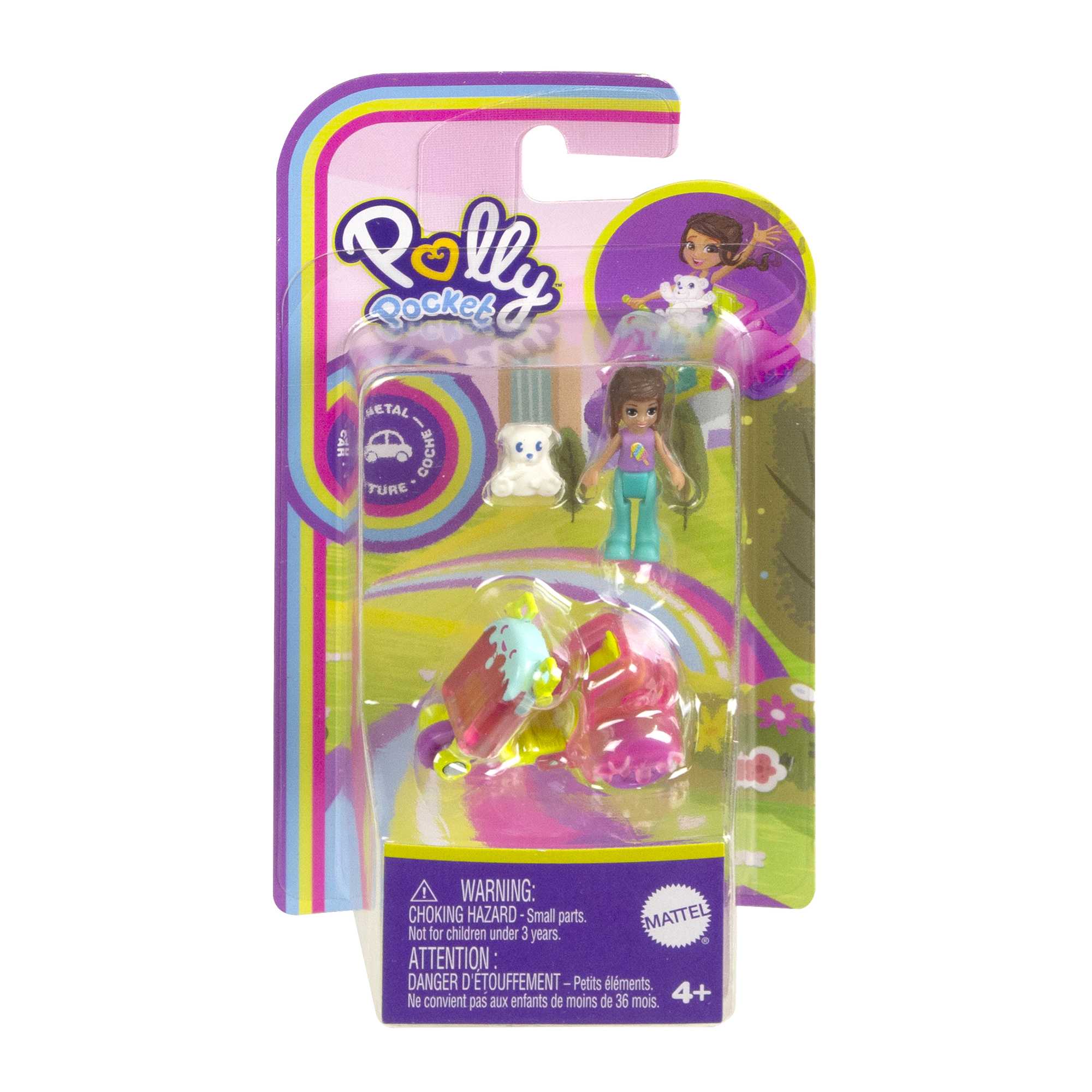 Polly Pocket - Assortiment Mini-Figurine et Véhicule - Image 5