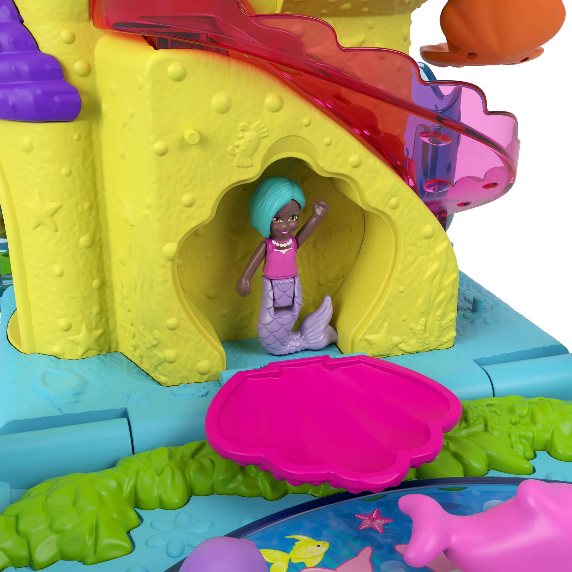 Polly Pocket Bubble Aquarium with Underwater Theme - Image 5
