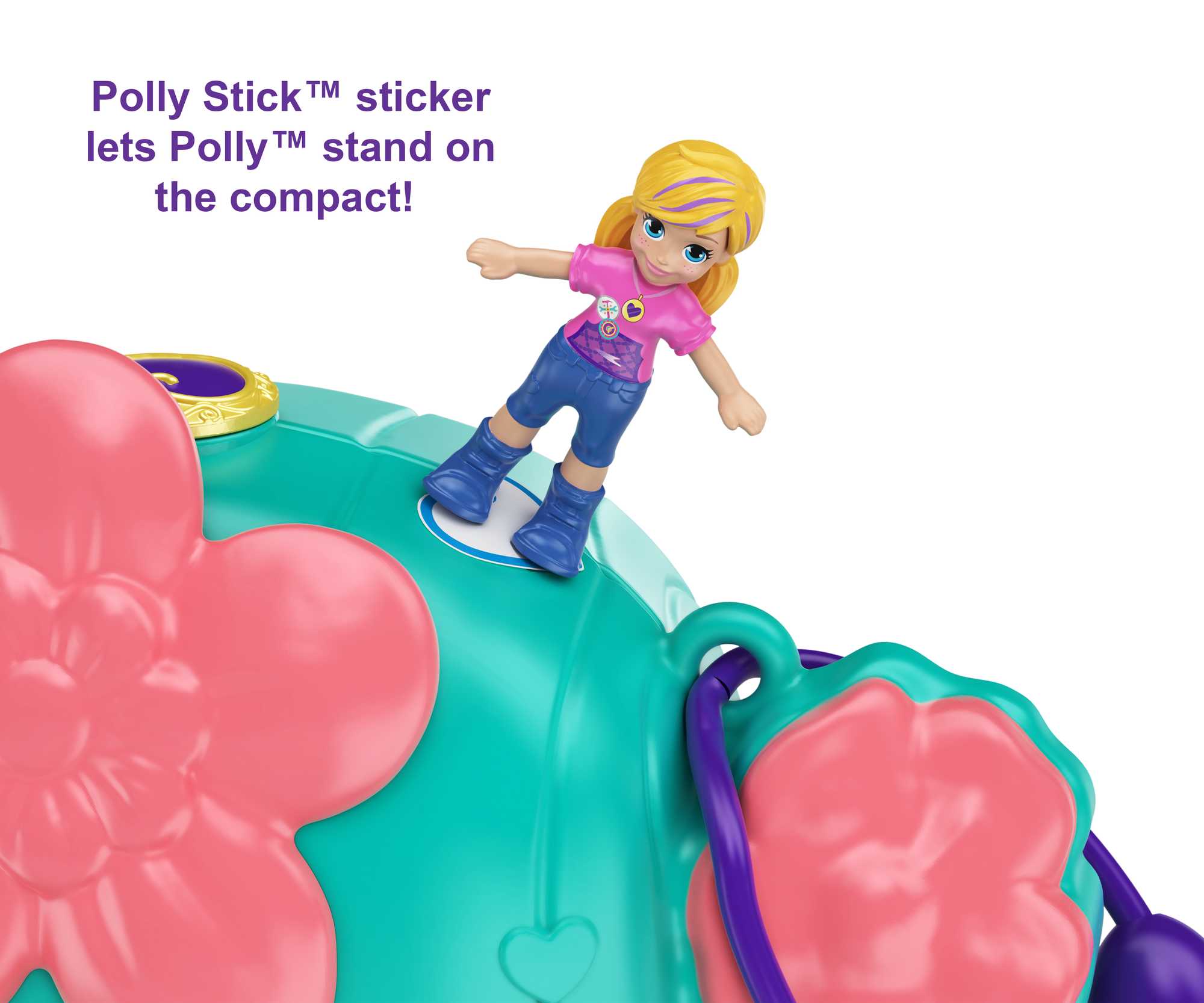 Polly Pocket Cactus Cowgirl Ranch Compact - Image 5