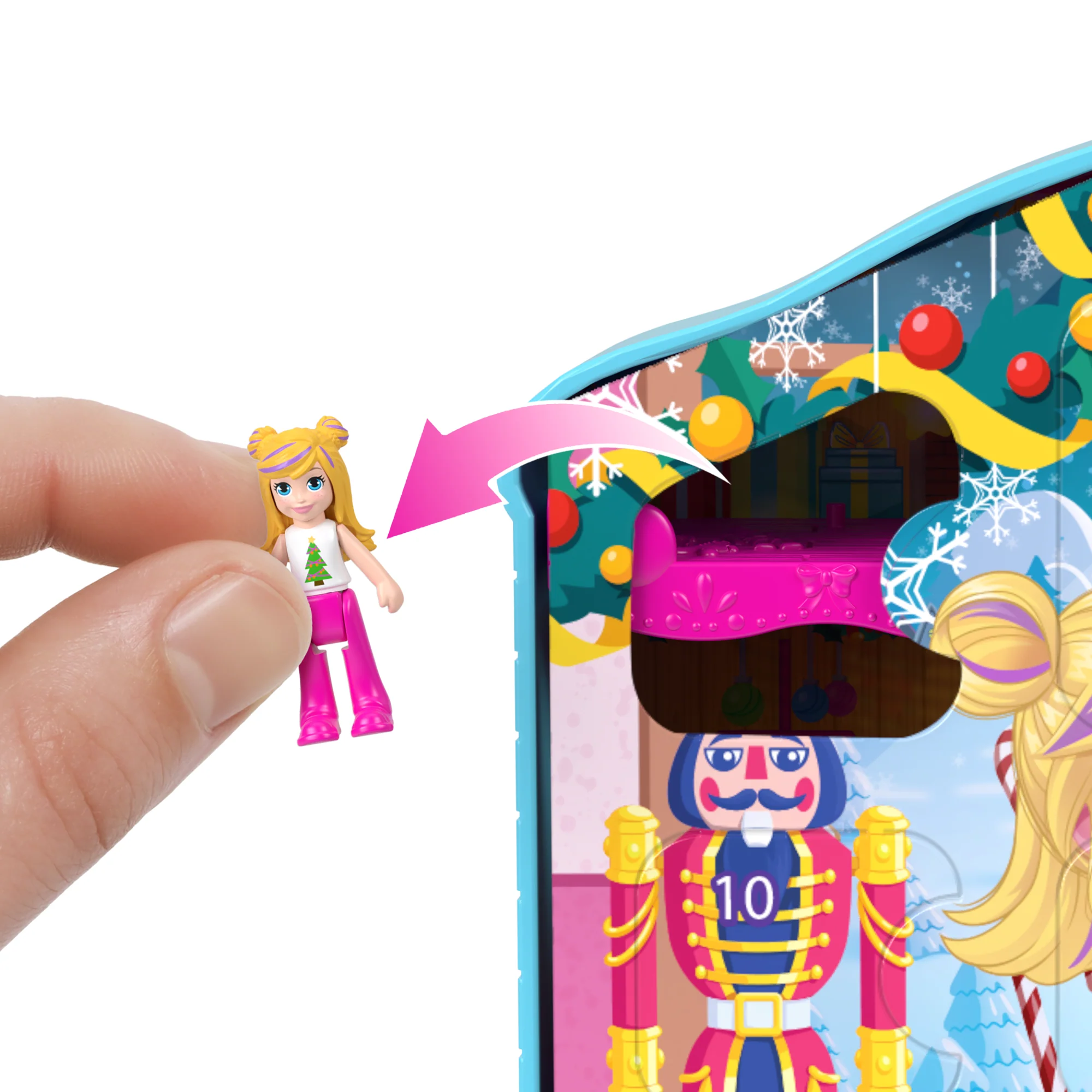 Polly Pocket-Calendrier De L’Avent-Coffret Avec Maison Avec Meubles - Image 5