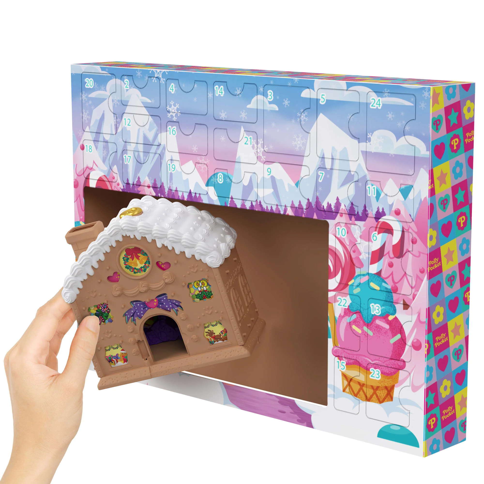 Polly Pocket-Calendrier De L’Avent Maison En Pain D’Épices-Surprises - Image 3