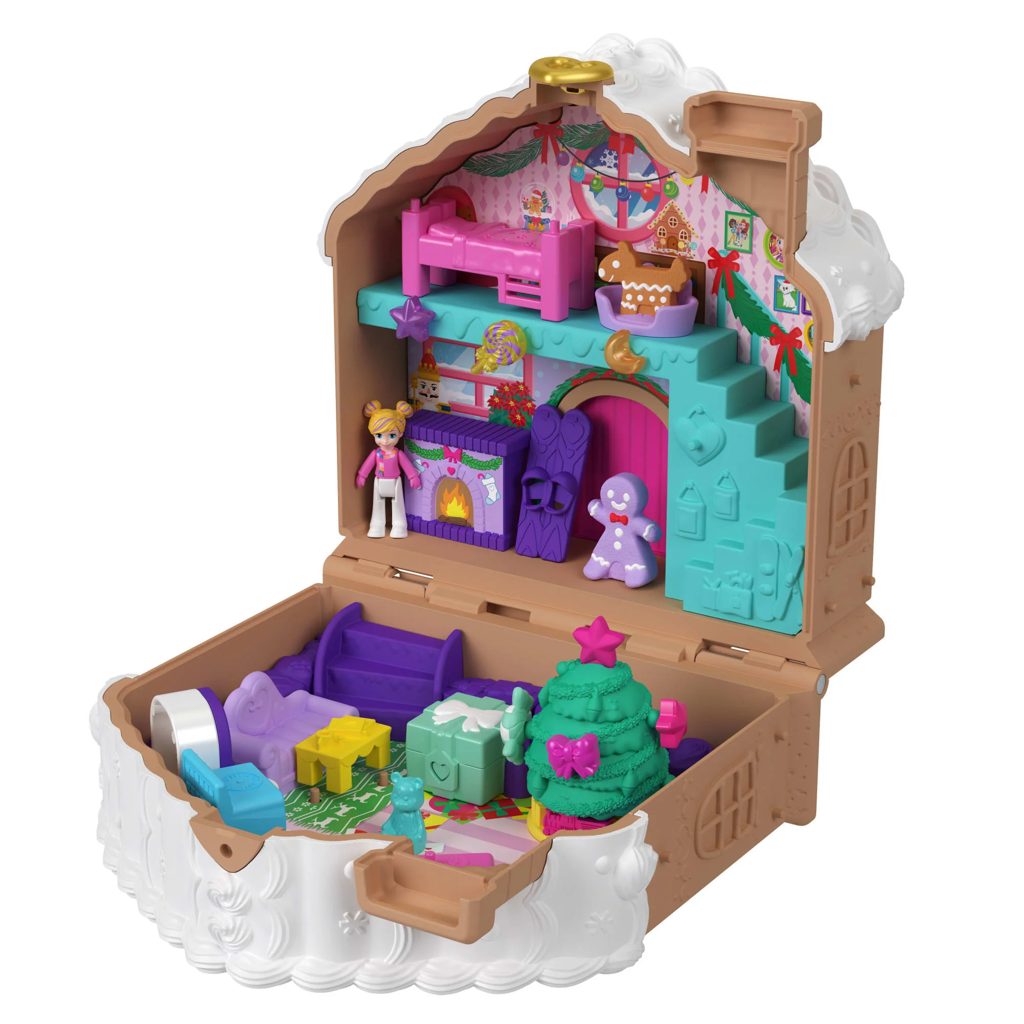 Polly Pocket-Calendrier De L’Avent Maison En Pain D’Épices-Surprises - Image 5