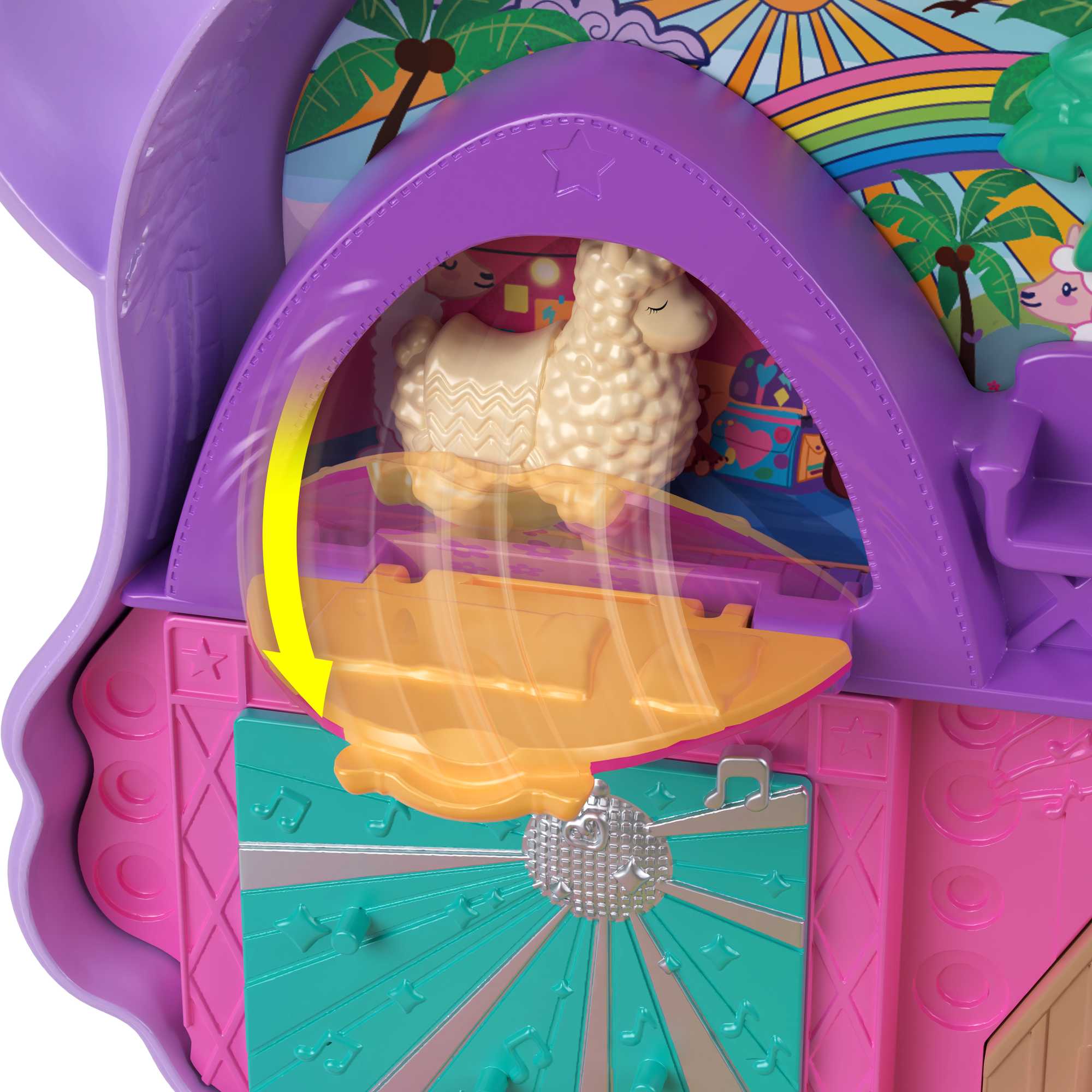 Polly Pocket Camp Adventure Llama Compact - Image 8