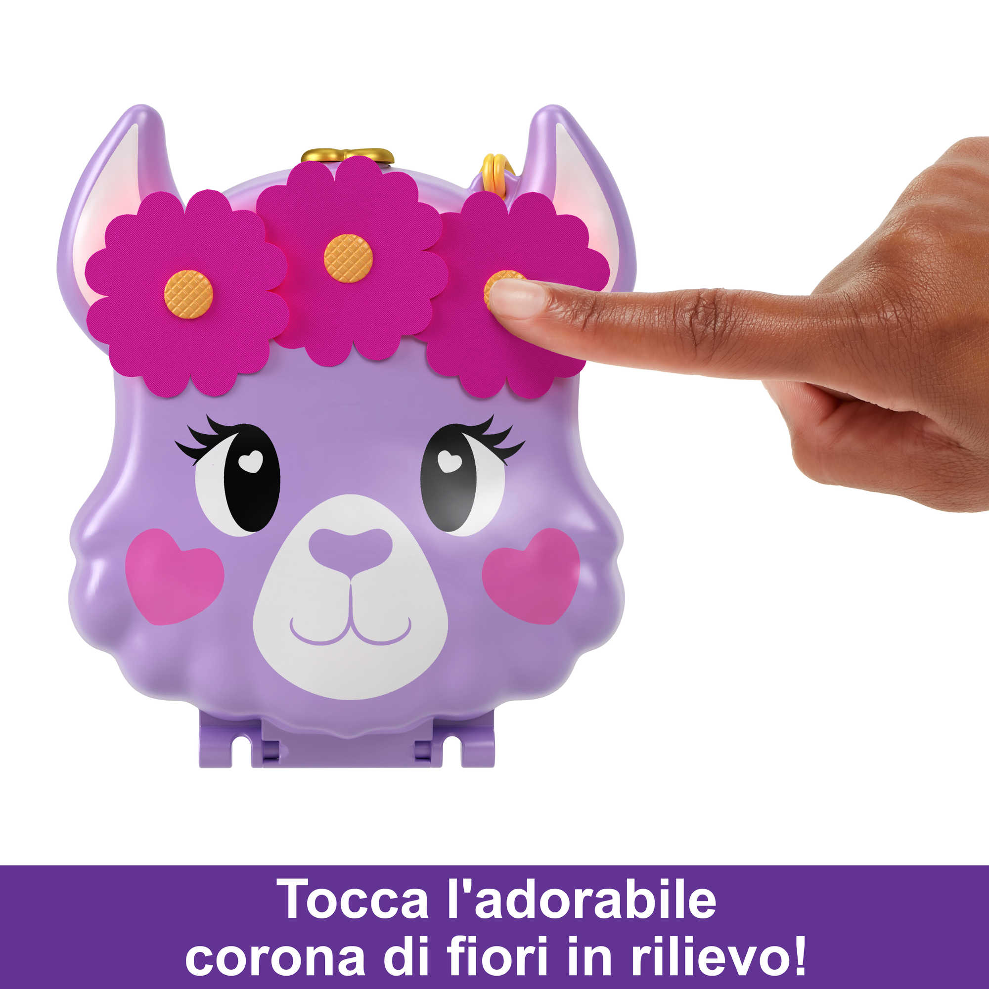 Polly Pocket Cofanetto Lama Avventura in Campeggio, Con 2 Bambole E Accessori - Image 3