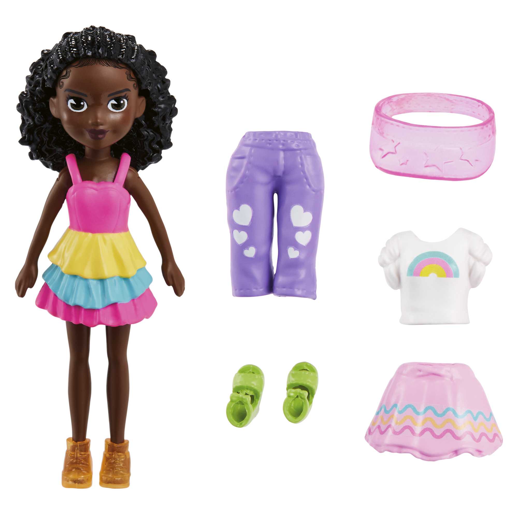 Polly Pocket Κούκλες Και Αξεσουάρ, Κούκλα Polly 7,6 Εκ. Με 5 Αξεσουάρ - Image 12