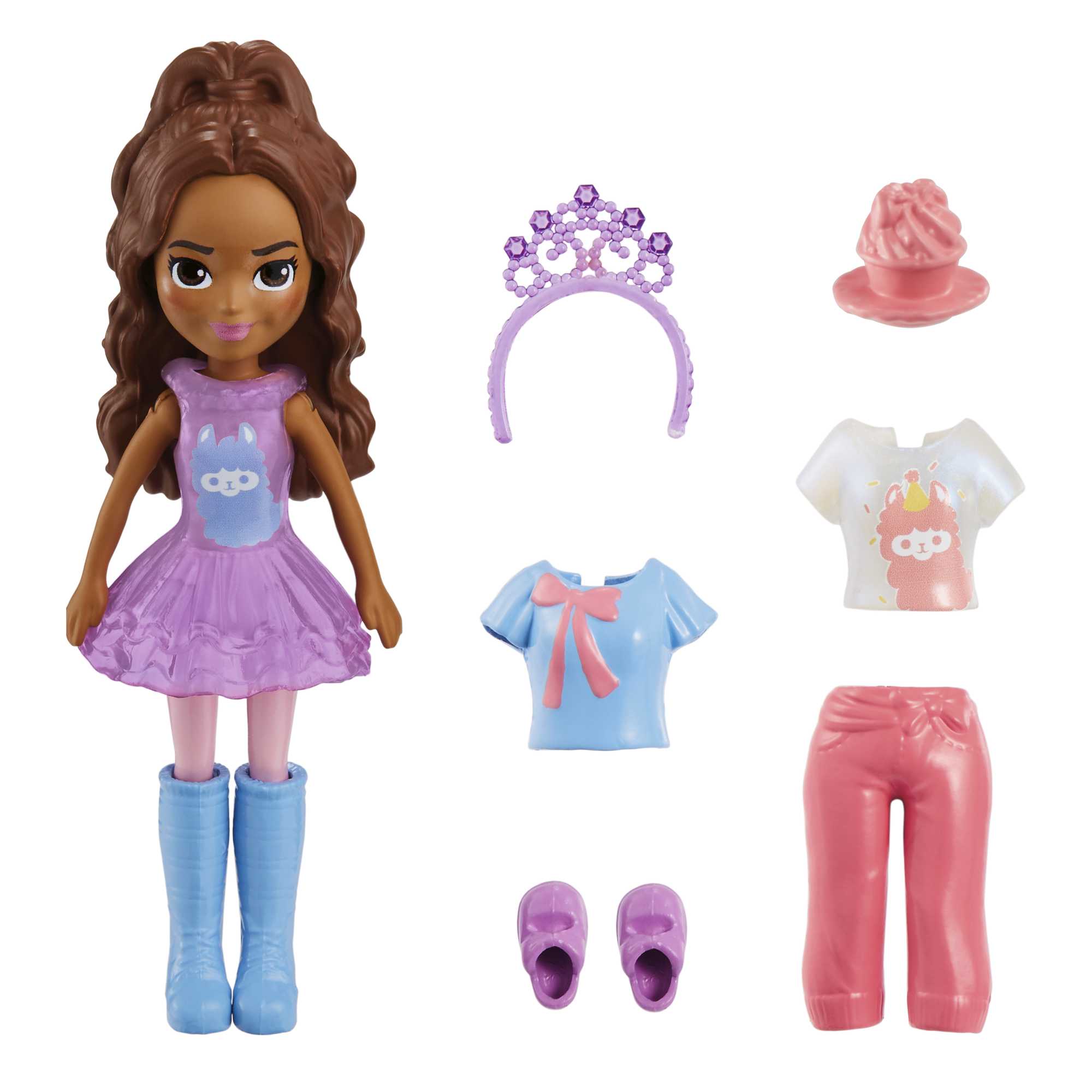 Polly Pocket Κούκλες Και Αξεσουάρ, Κούκλα Polly 7,6 Εκ. Με 5 Αξεσουάρ - Image 13