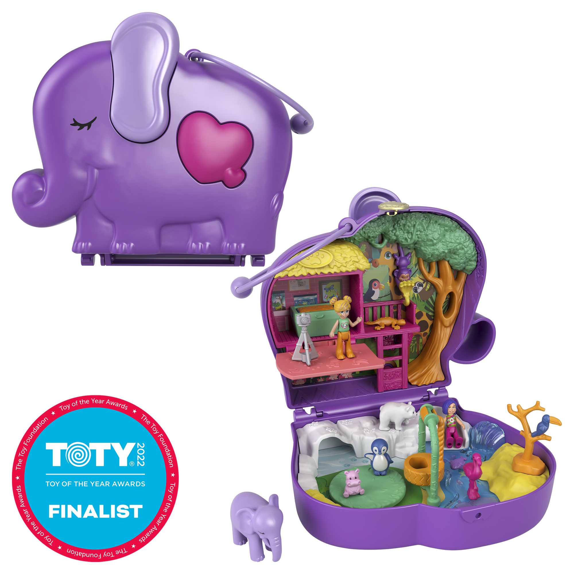 Polly Pocket Cofanetto Giochi Con L'Elefante - Image 3