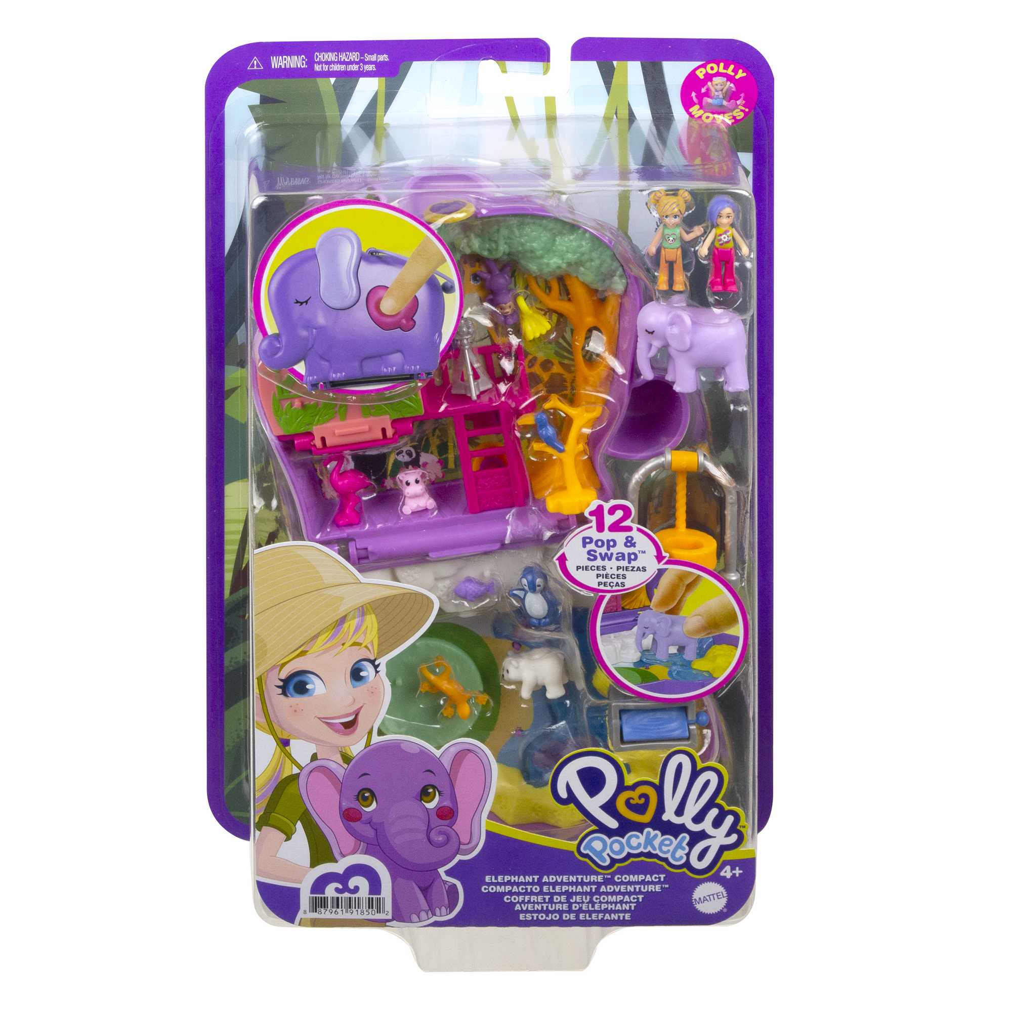 Polly Pocket Cofanetto Giochi Con L'Elefante - Image 6