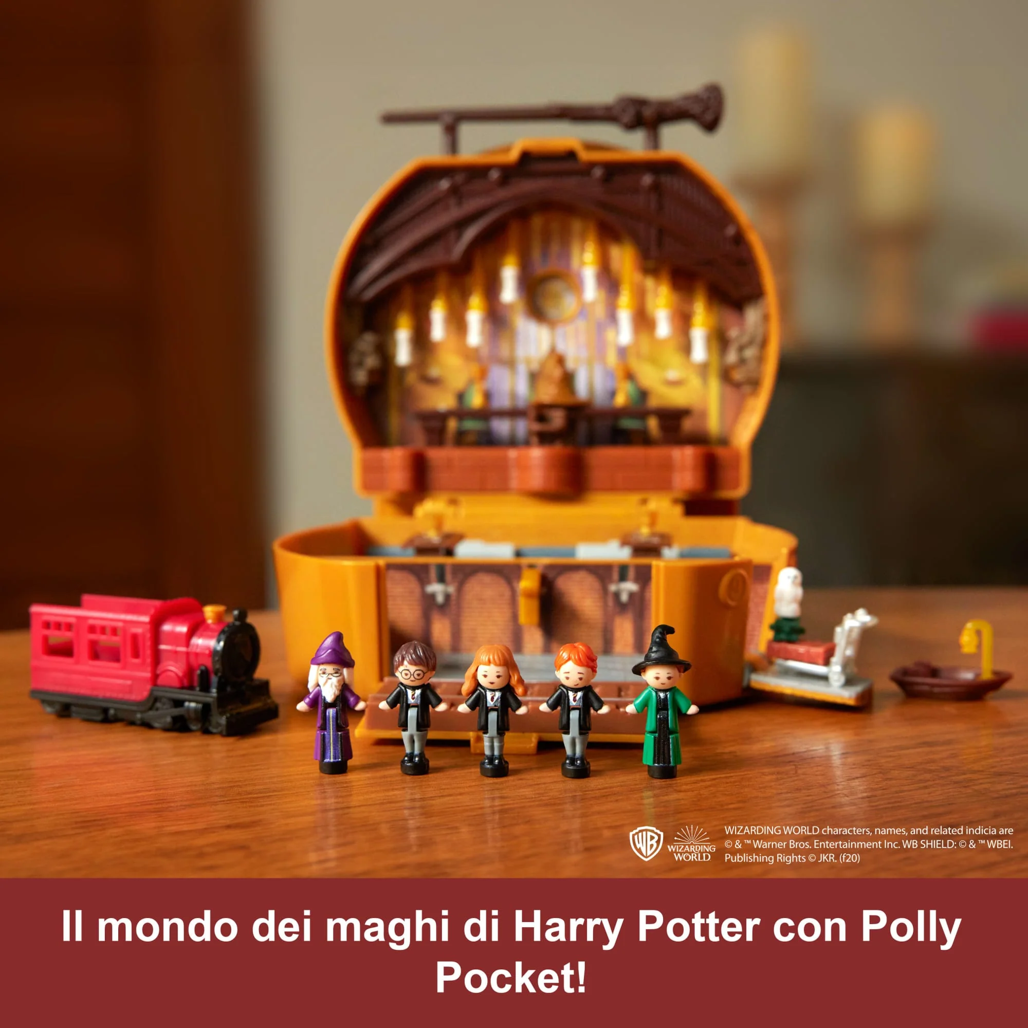 Polly Pocket Bambole E Playset, Cofanetto Harry Potter Da Collezione - Image 3