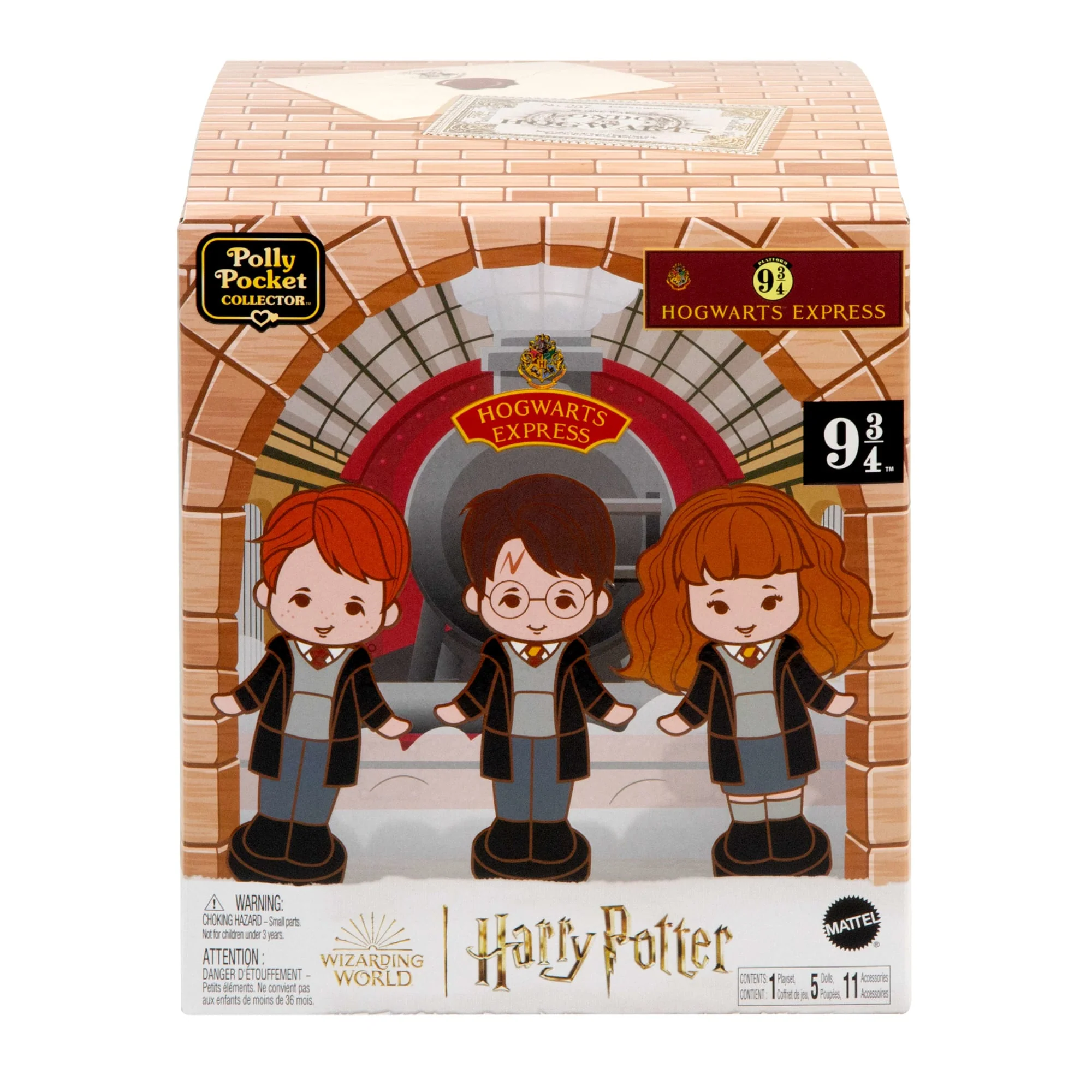 Polly Pocket Bambole E Playset, Cofanetto Harry Potter Da Collezione - Image 6