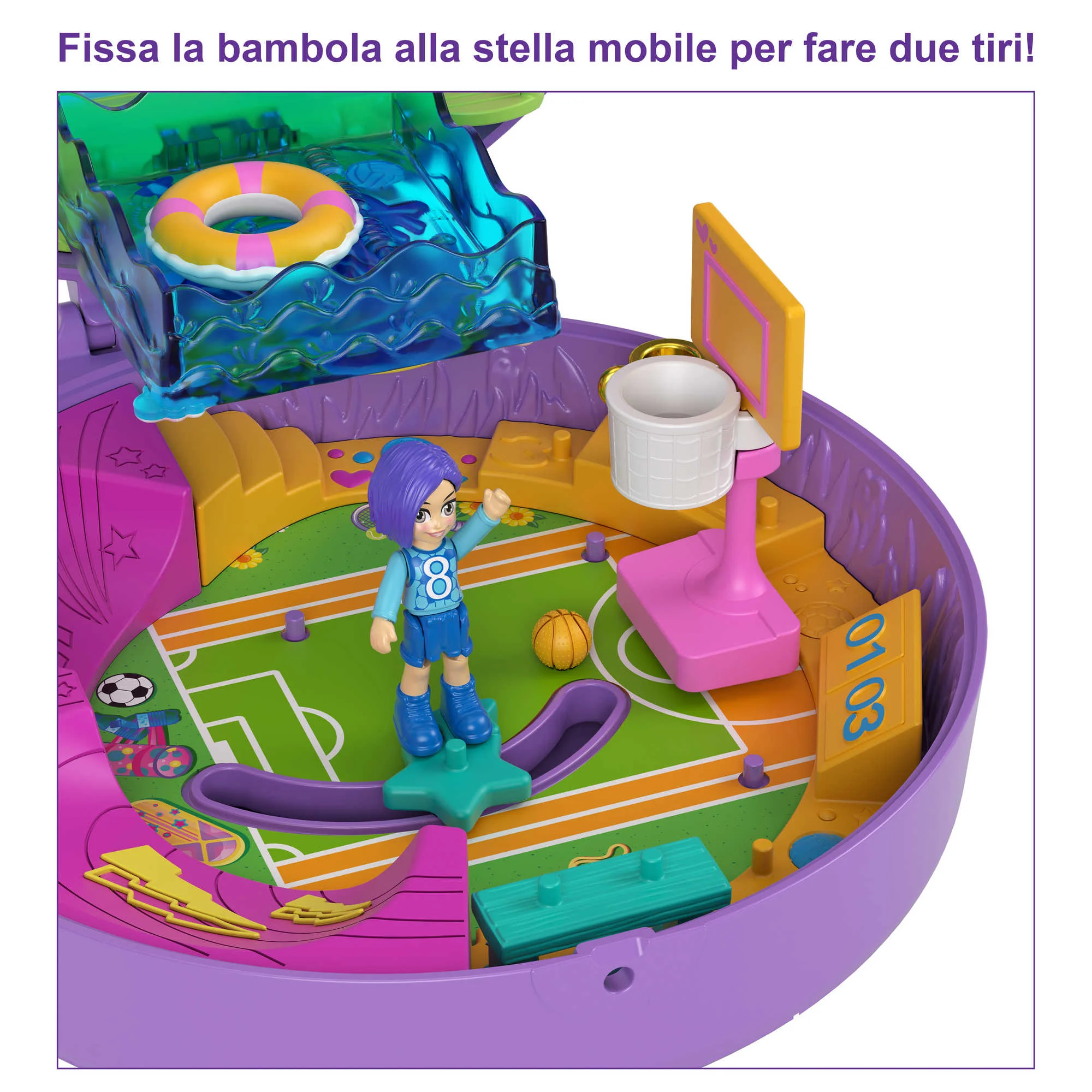 Polly Pocket Cofanetto Partita Di Calcio - Image 5