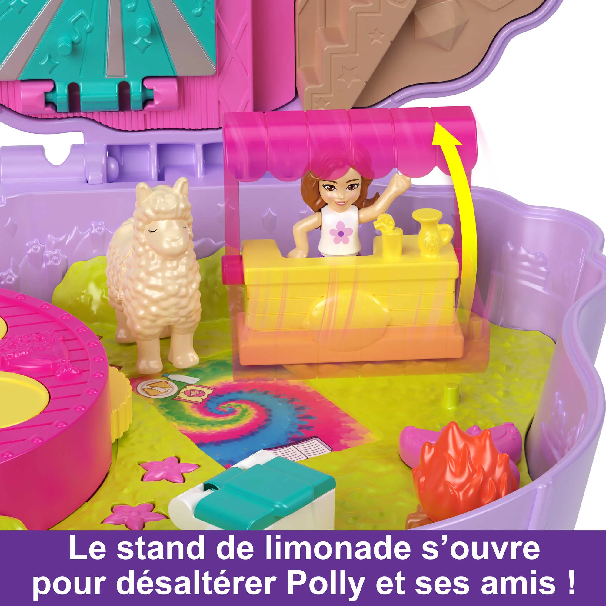 Polly Pocket - Coffret Aventures Du Lama - Coffret Mini Figurine - 4 Ans Et + - Image 7