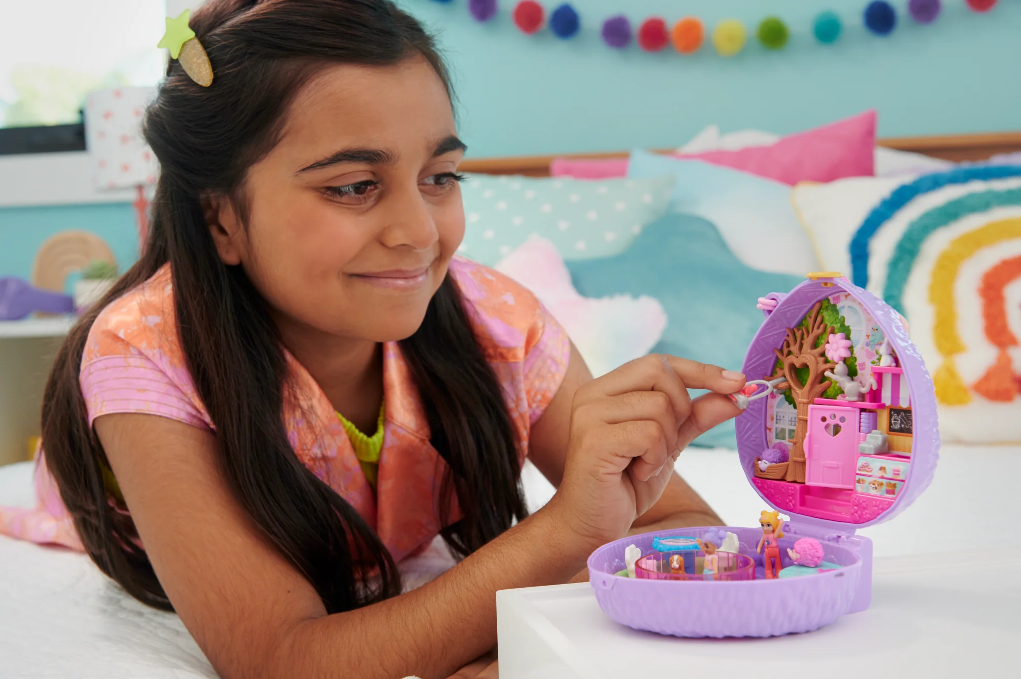 Polly Pocket - Coffret Café Du Hérisson - Coffret Mini Figurines - 4 Ans Et + - Image 2