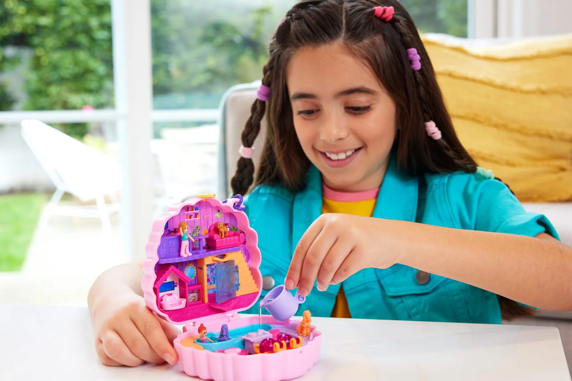 Polly Pocket - Coffret Caniche Au Spa - Mini Figurines - 4 Ans Et + - Image 2