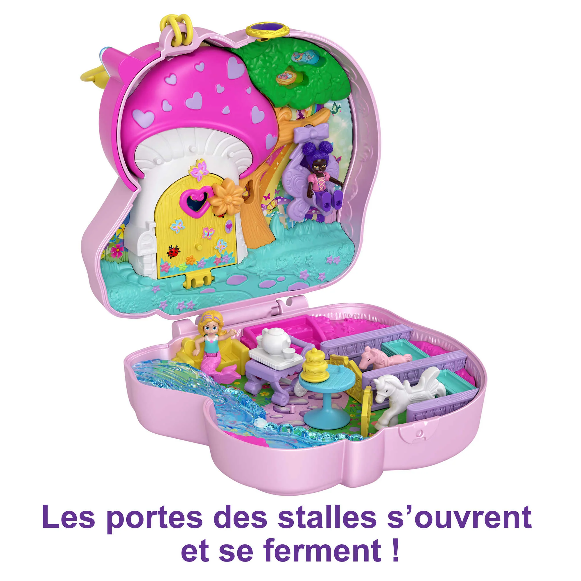 Polly Pocket - Forêt Des Licornes - Coffret Mini Poupée - 3 Ans Et + - Image 5