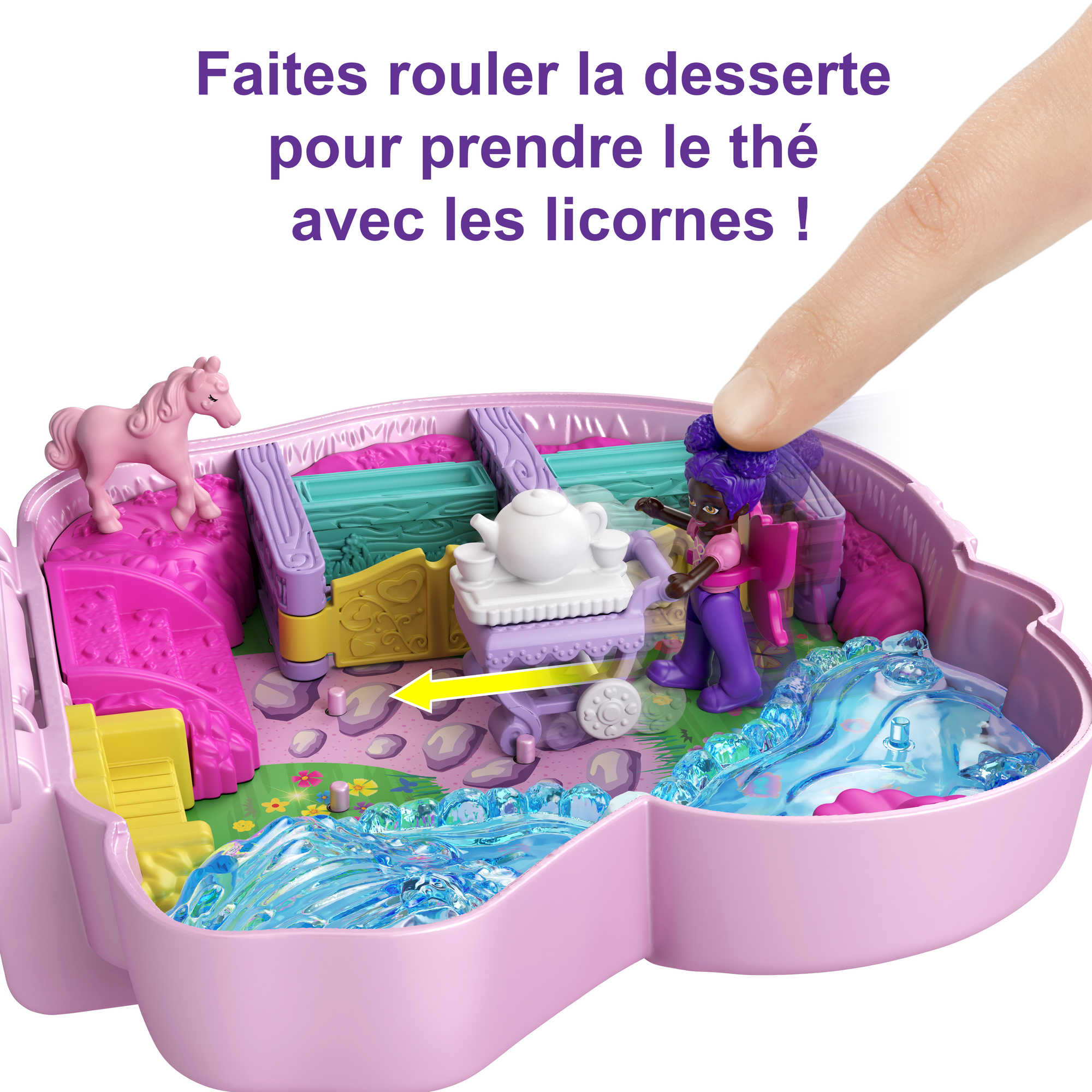 Polly Pocket - Forêt Des Licornes - Coffret Mini Poupée - 3 Ans Et + - Image 7