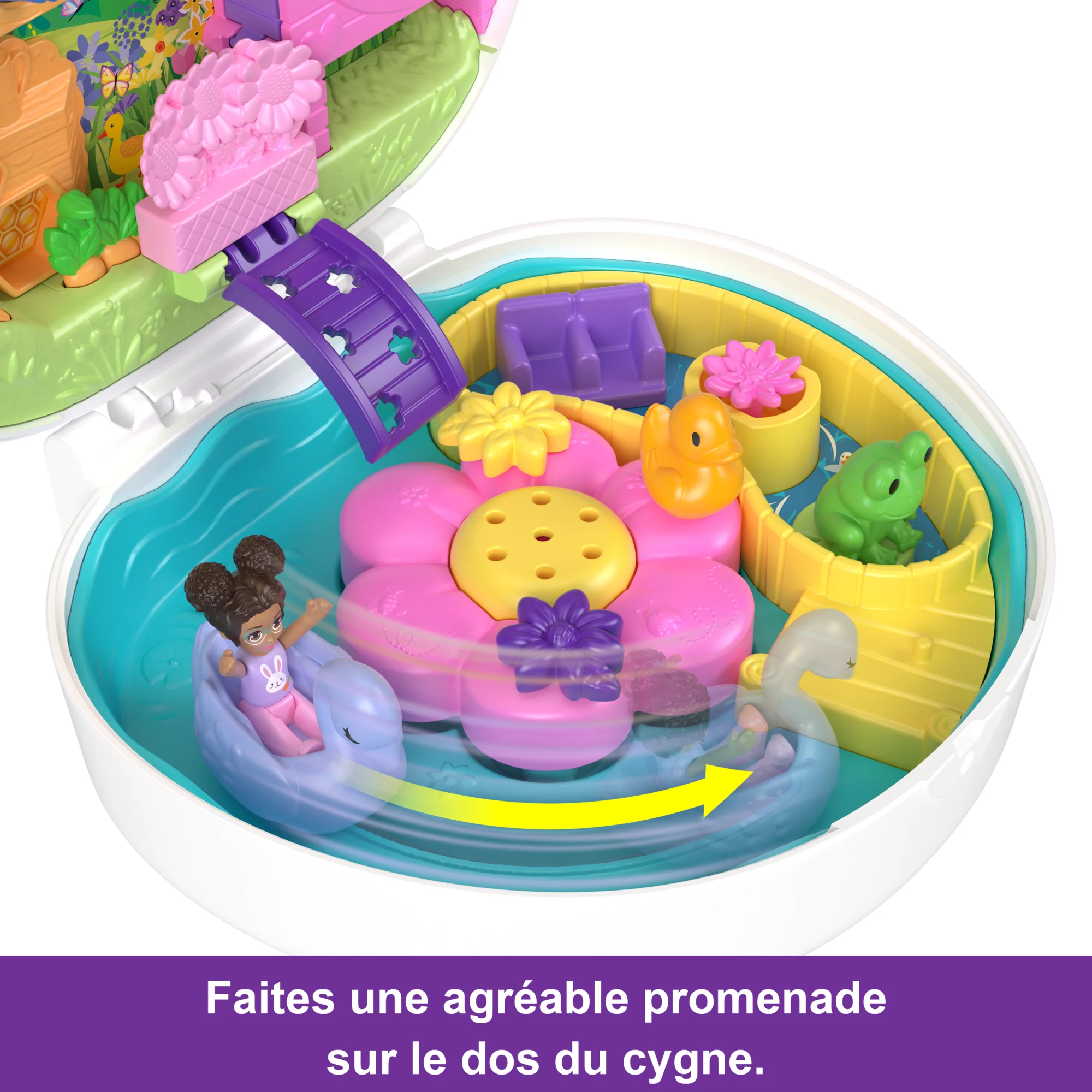 Polly Pocket - Coffret Jardin Lapin - Coffret Mini Figurines - 4 Ans Et + - Image 5