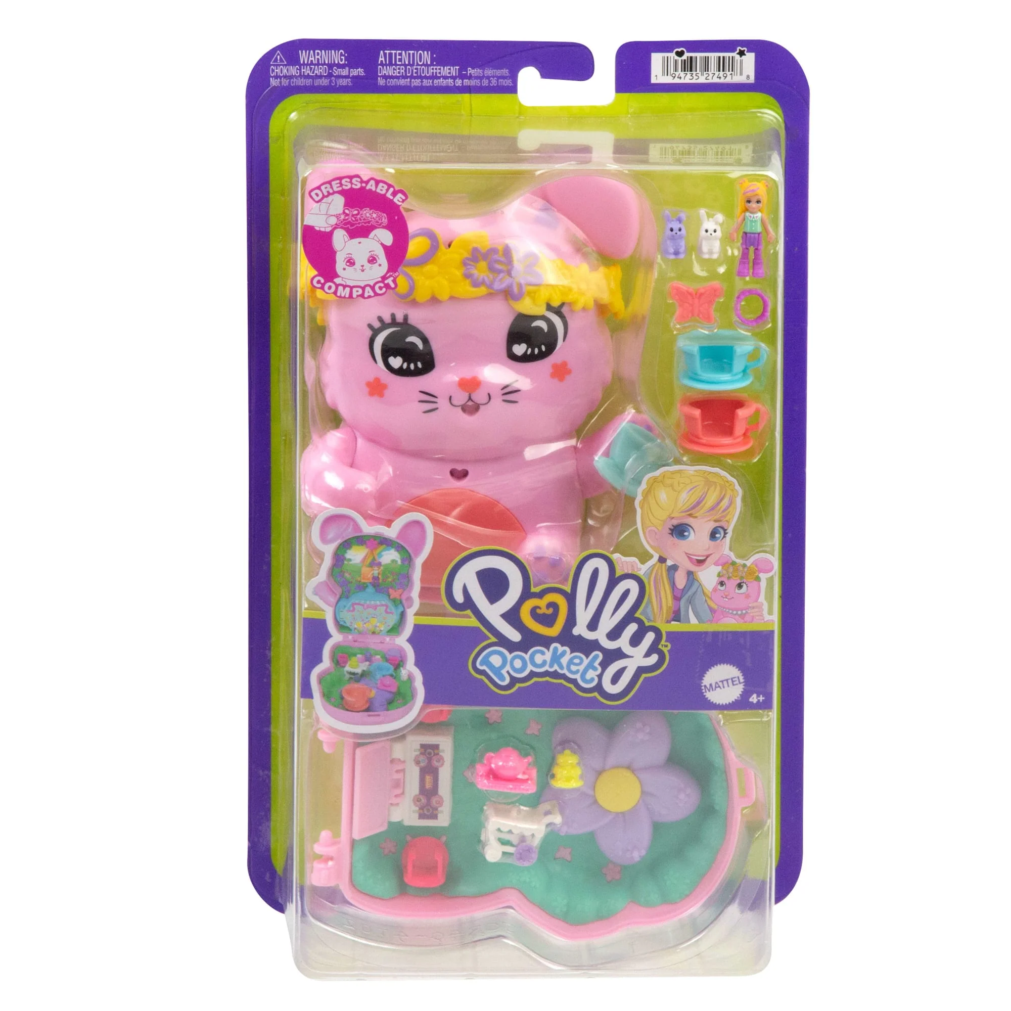 Polly Pocket-Coffret Jardin Lapin-Jouet De Voyage - Image 6