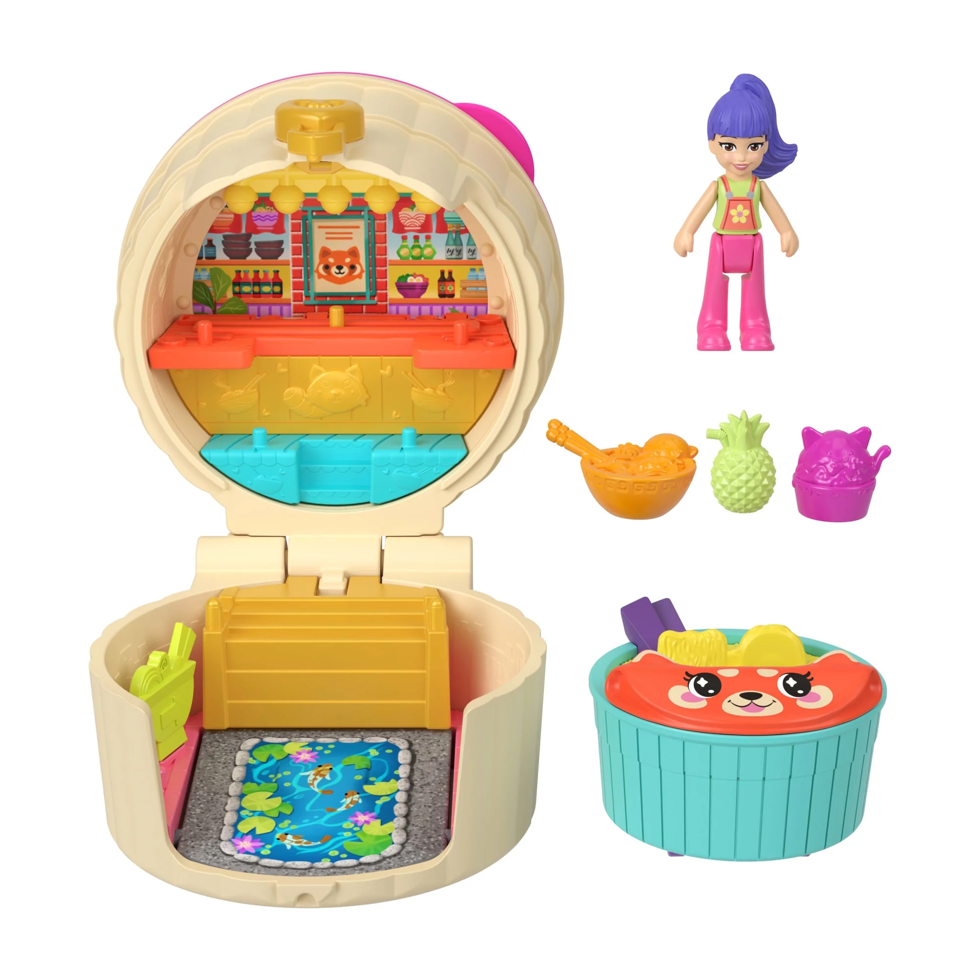 Polly Pocket–Coffret Multifacettes-Voitures Et Mini-Figurines - Image 4