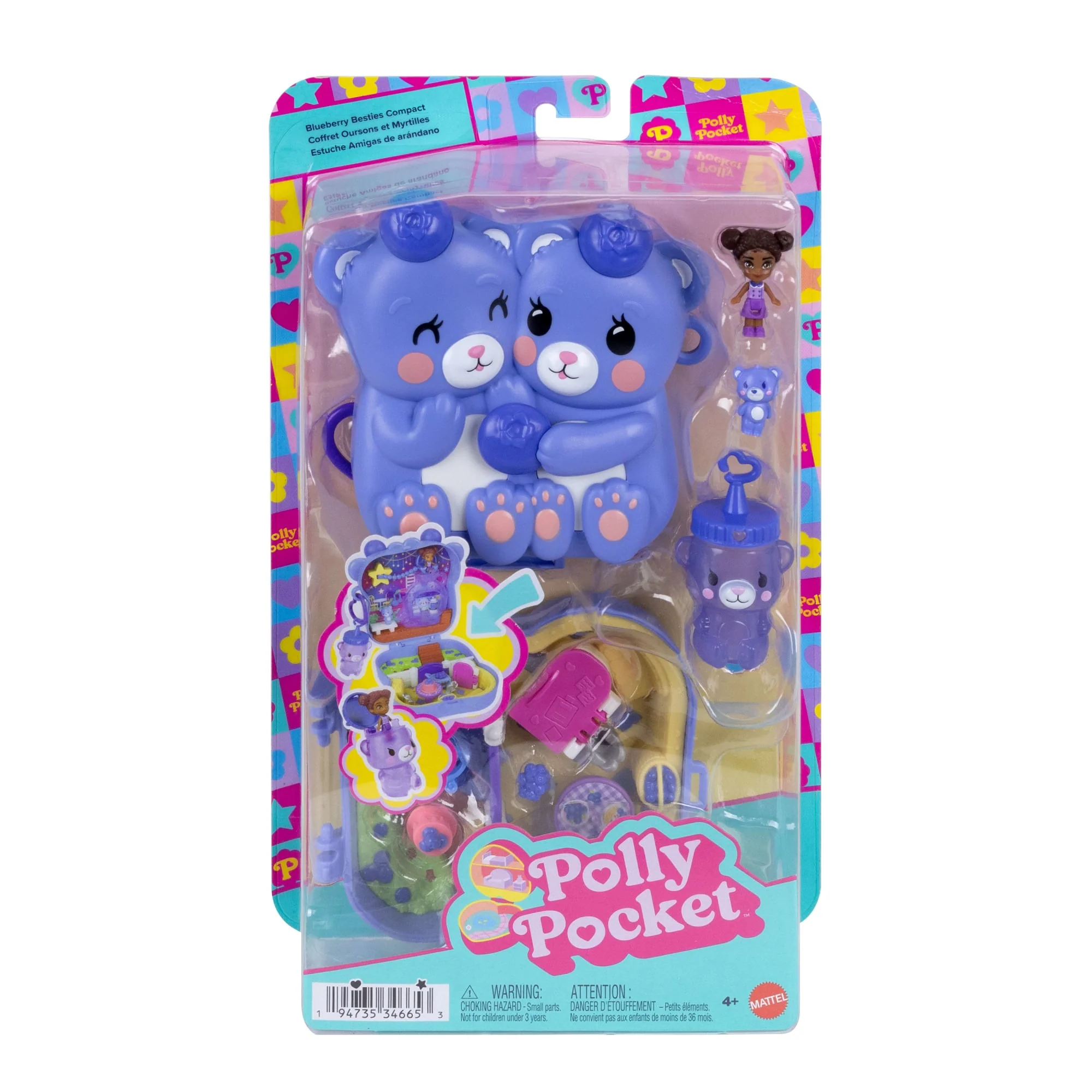 Polly Pocket-Coffret Oursons Et Myrtilles-Jouet De Voyage - Image 6
