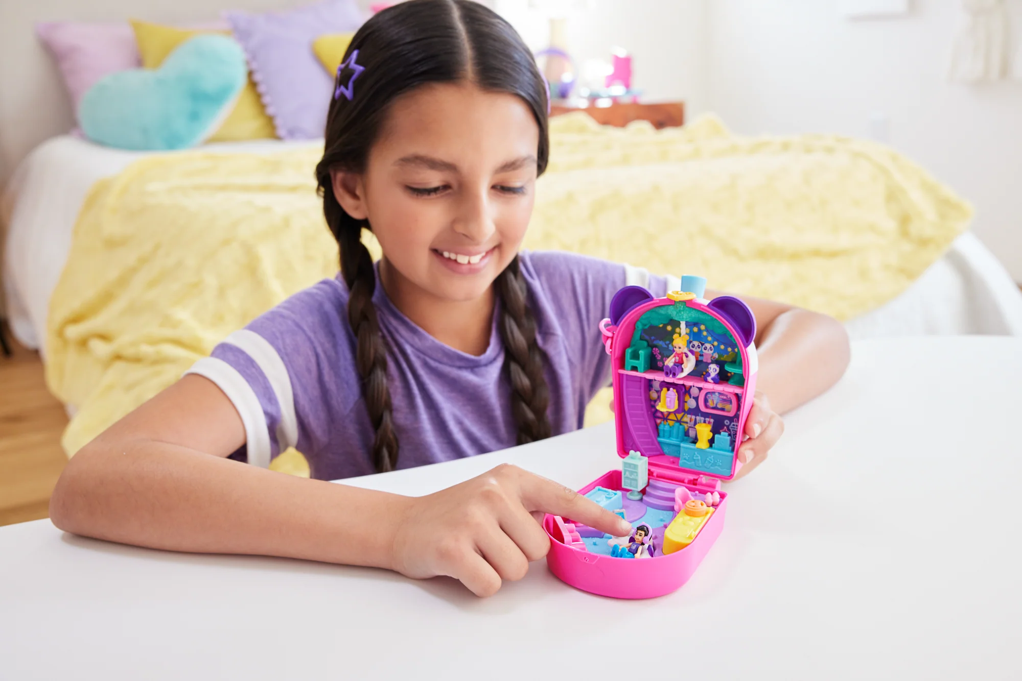 Polly Pocket-Panda Bubble Tea-Coffret Avec 2 Mini-Figurines Et Panda - Image 2