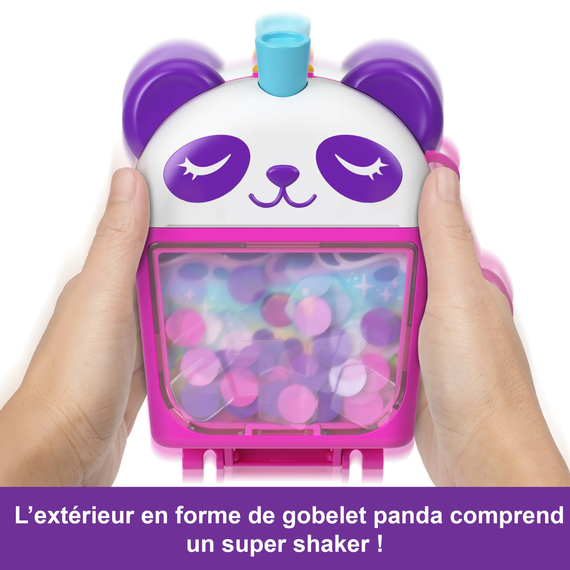 Polly Pocket-Panda Bubble Tea-Coffret Avec 2 Mini-Figurines Et Panda - Image 3