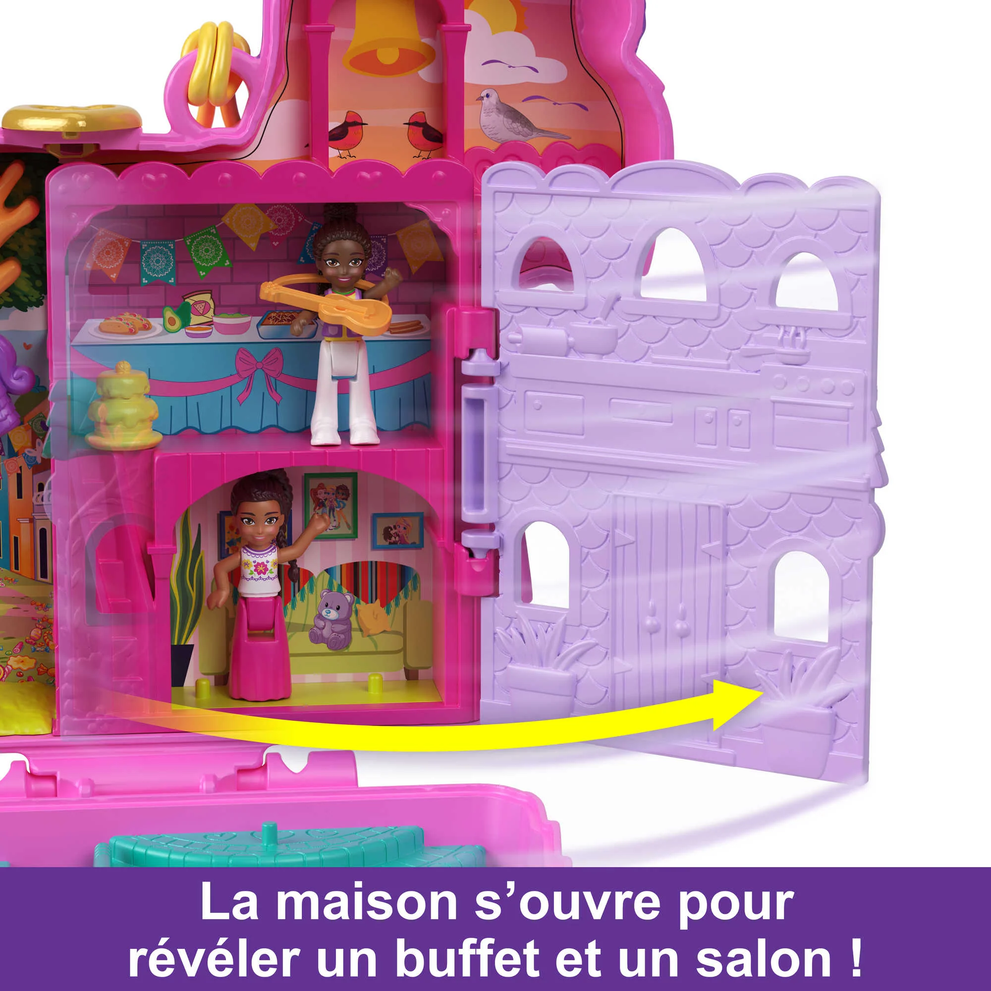 Polly Pocket - Coffret Piñata Fiesta - Coffret Mini Figurine - 4 Ans Et + - Image 7