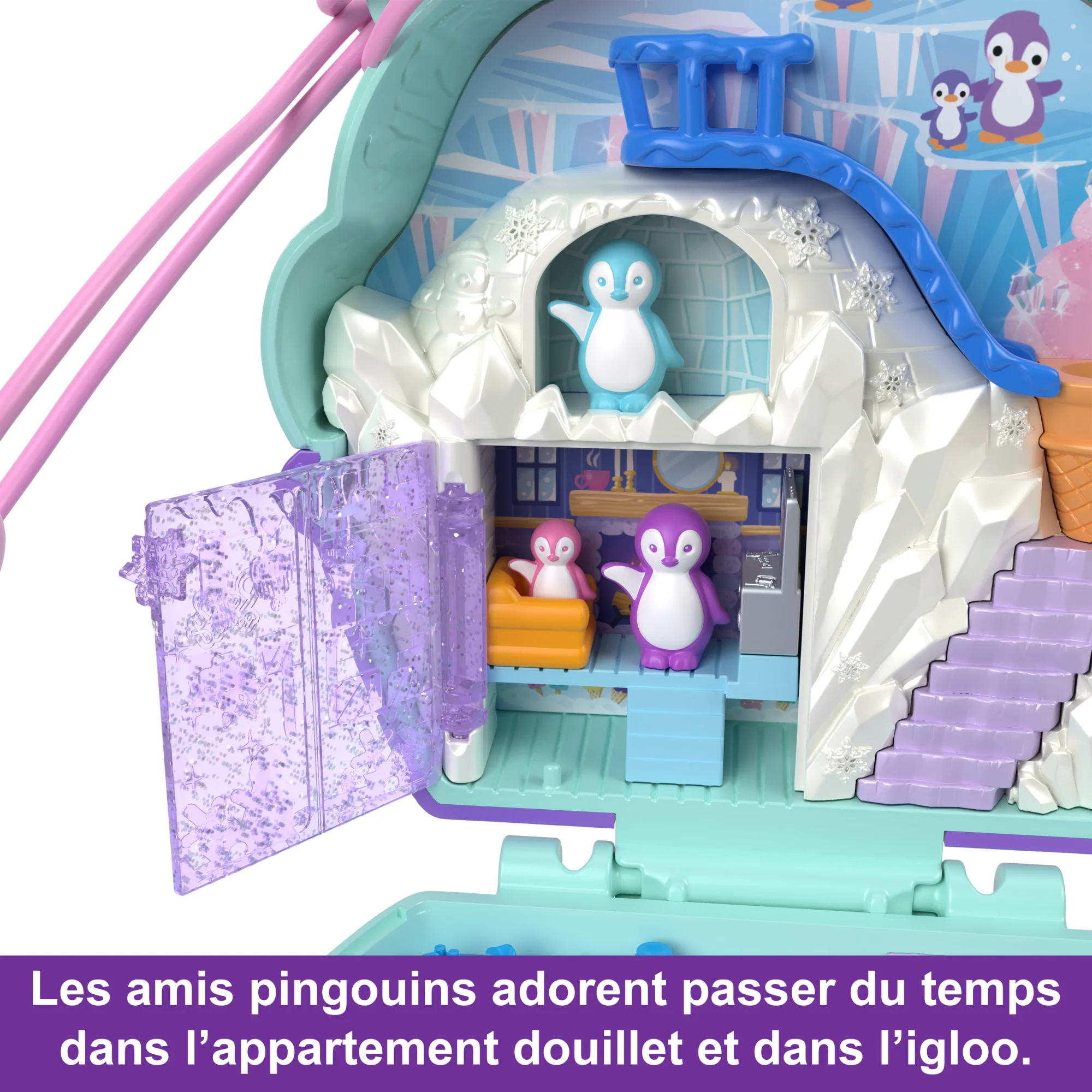 Polly Pocket - Coffret Manchot À La Neige - Mini-Figurines - 4 Ans Et + - Image 5