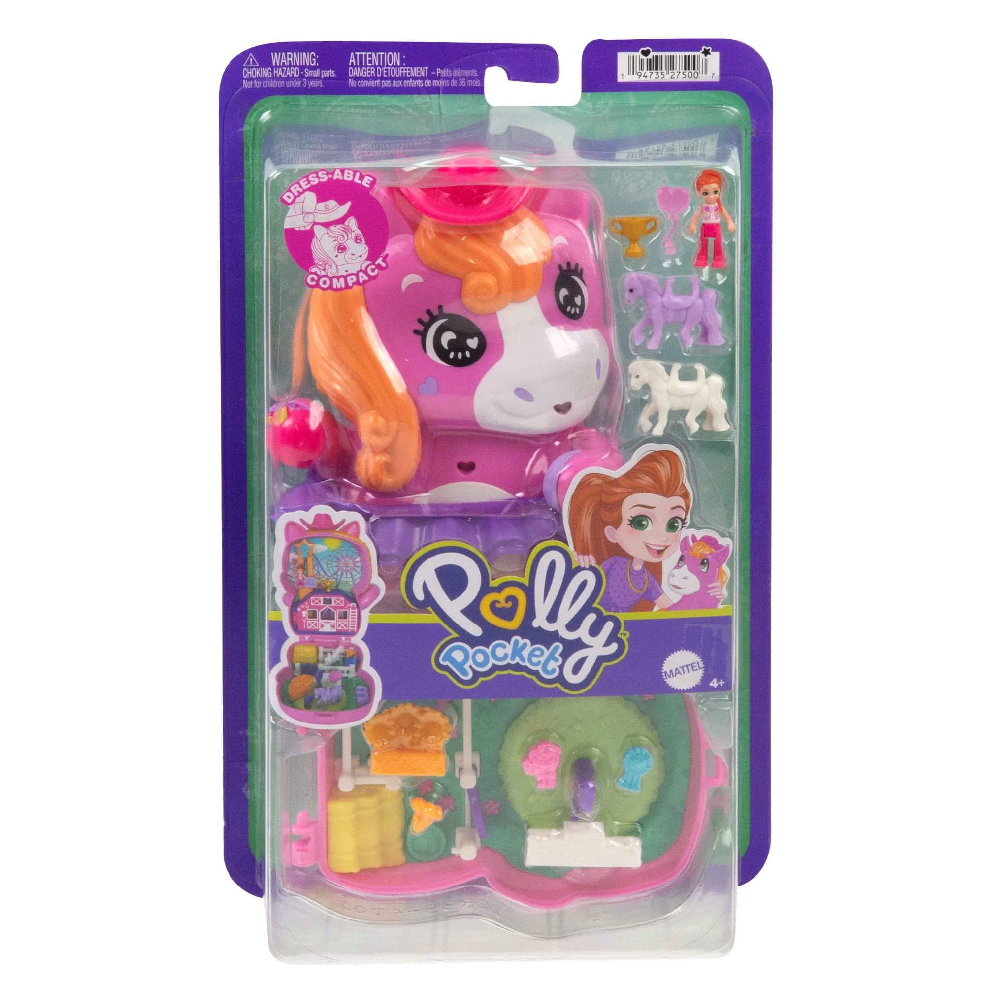 Polly Pocket-Coffret Poney Rodéo-Jouet De Voyage - Image 6
