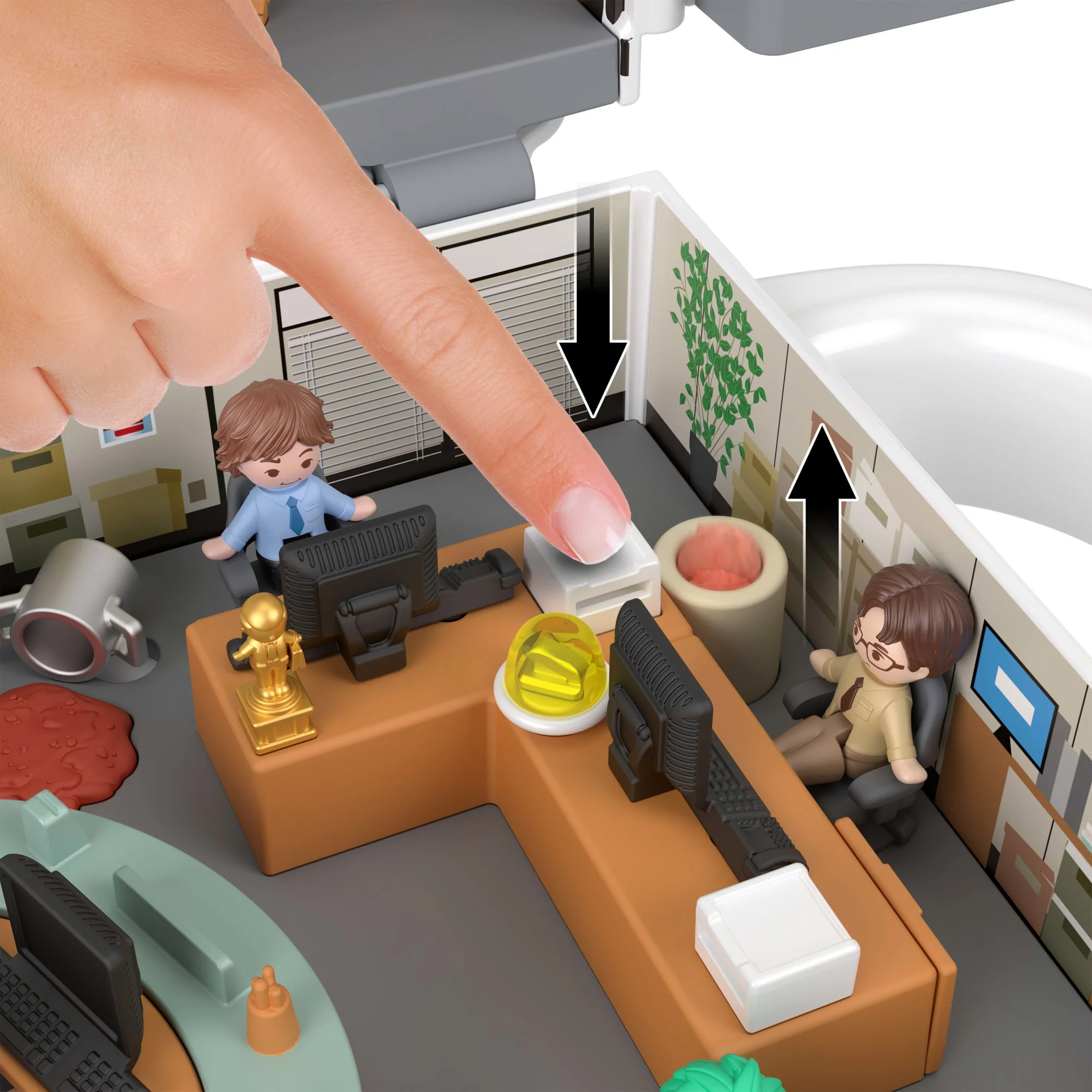 Polly Pocket-The Office-Coffret 6 Mini-Figurines Et 9 Accessoires - Image 3