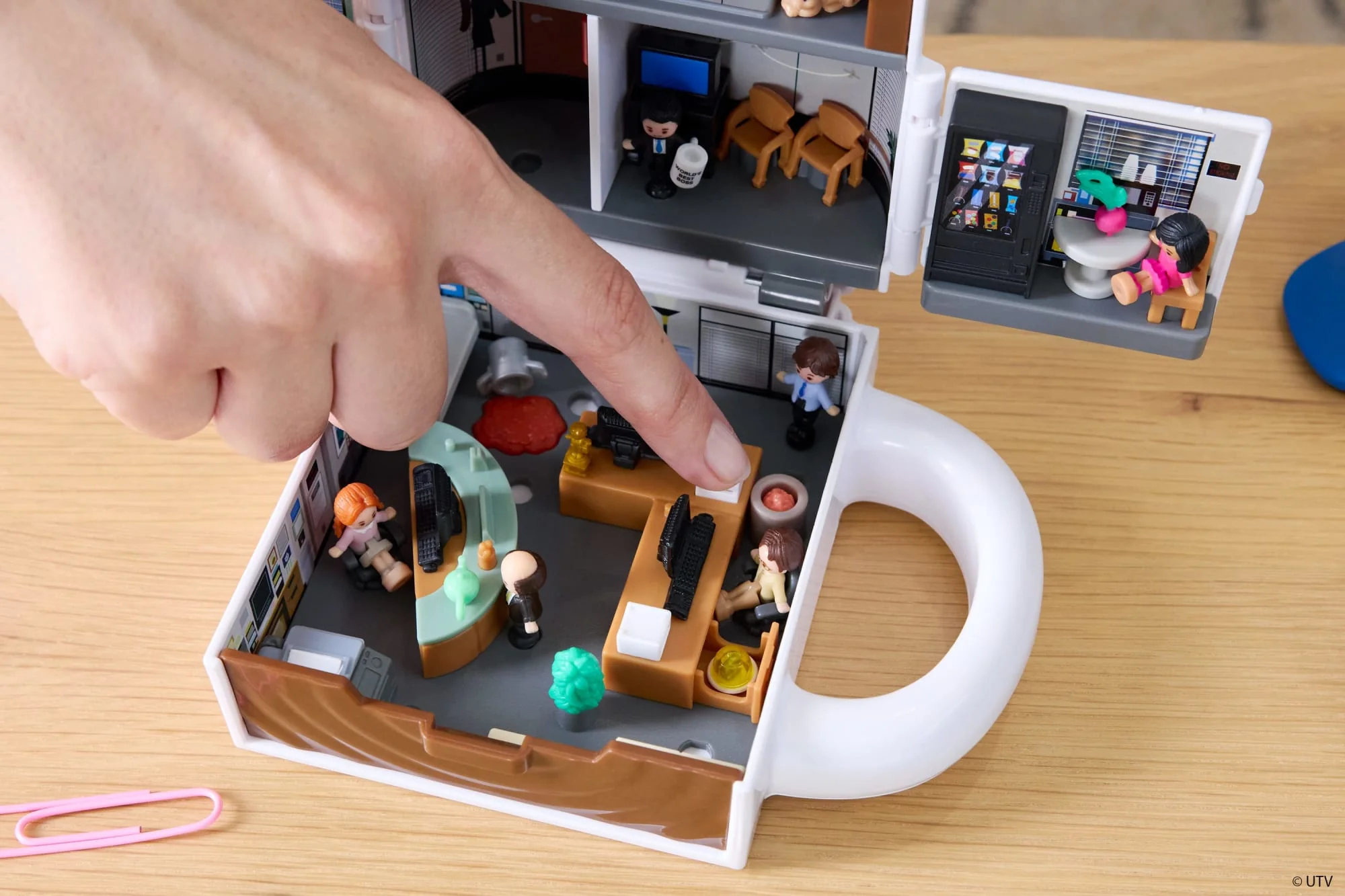 Polly Pocket-The Office-Coffret 6 Mini-Figurines Et 9 Accessoires - Image 4