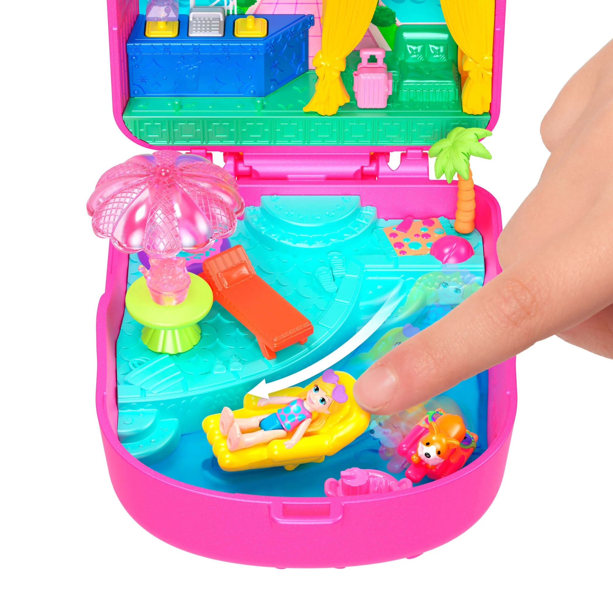 Polly Pocket - Coffret Sorbet du Chaton - mini-figurine et chaton - Image 3