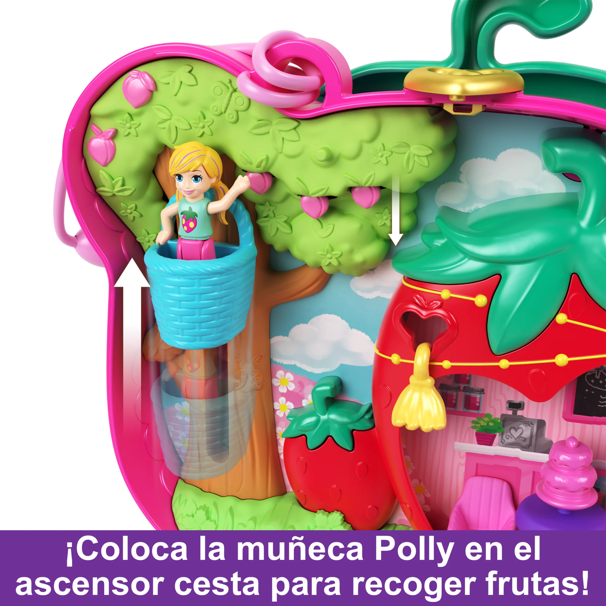 Polly Pocket Cofre Osito Fresa - Image 4