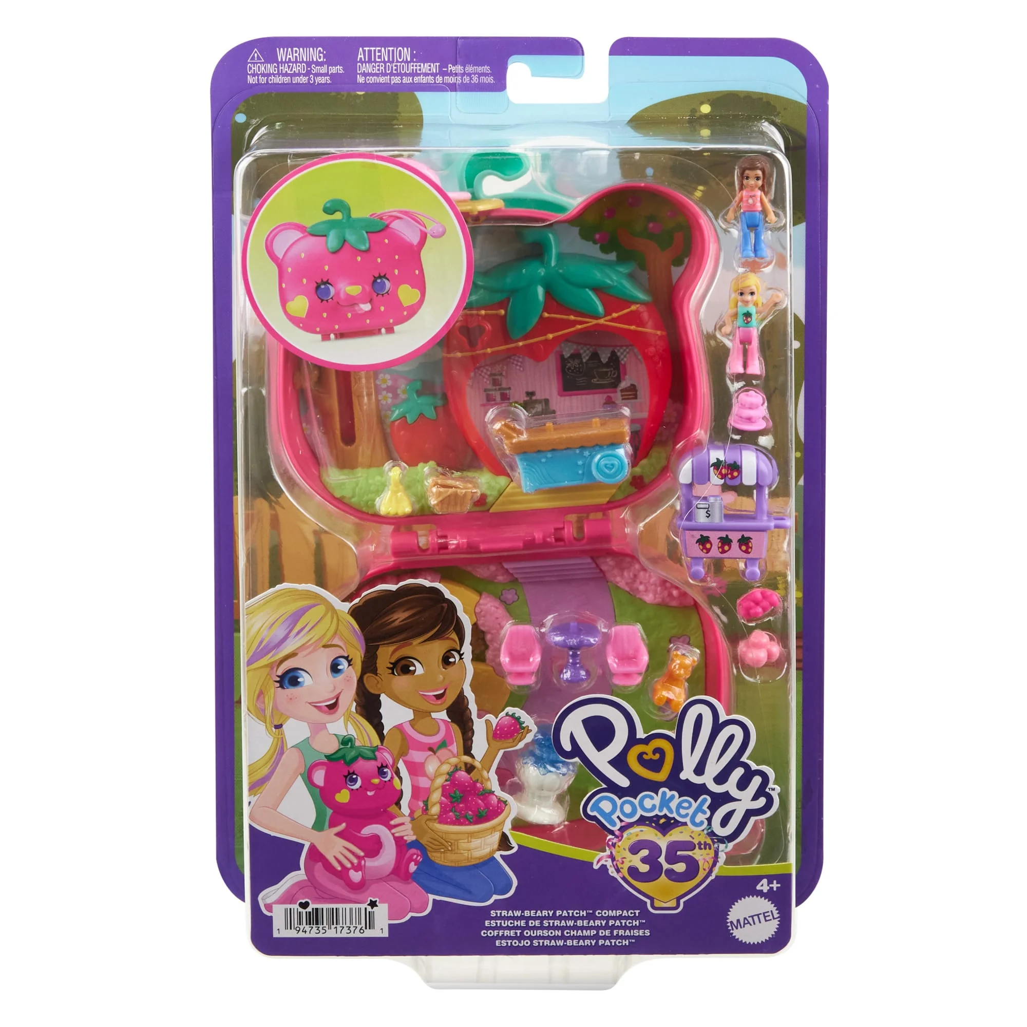 Polly Pocket Cofre Osito Fresa - Image 5