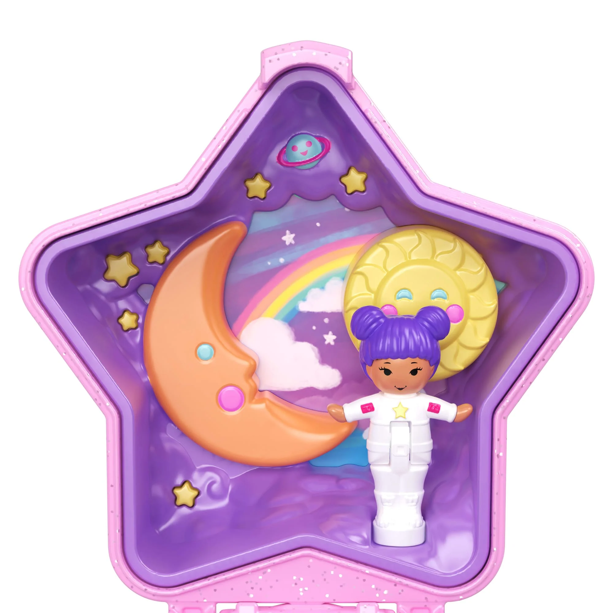 Polly Pocket Collector, Nostaljik Yüzük Kutusu Serisi, Mikro Bebek Ve Mikro Oyun Seti, Hatıra Koleksiyonu Mücevher Kutusu - Image 4
